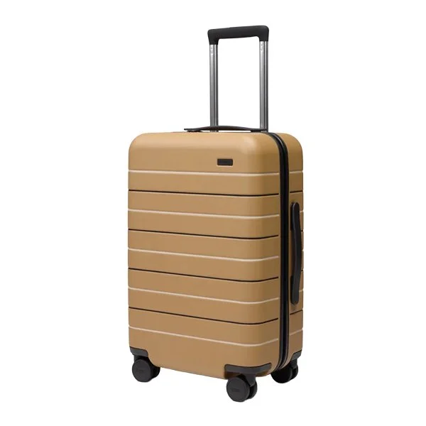 hard case luggage, angled product shot