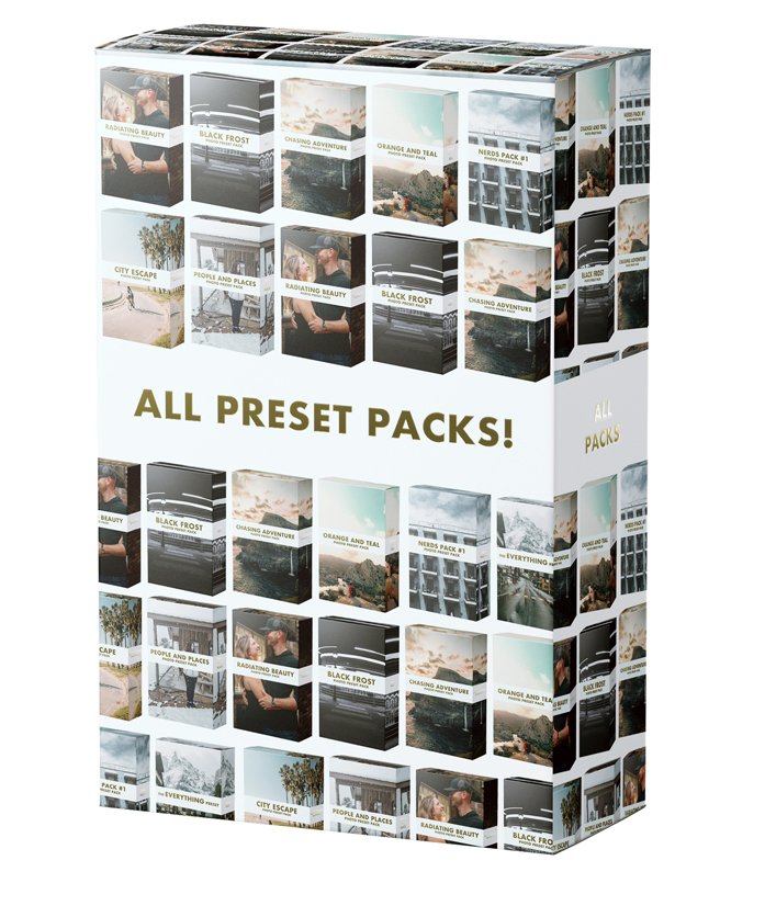 ALL Preset Packs Bundle! (8 Packs!)