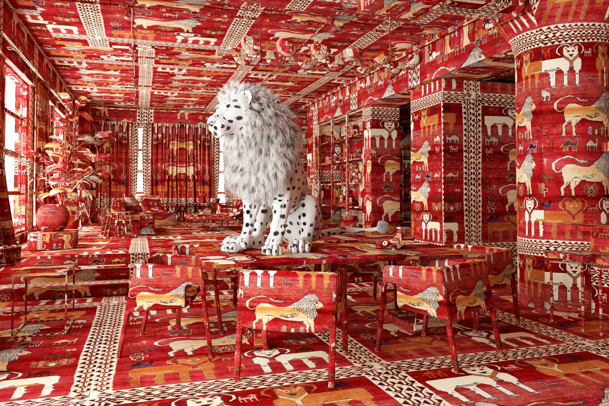1001 CARPET ROOMS PRINTS