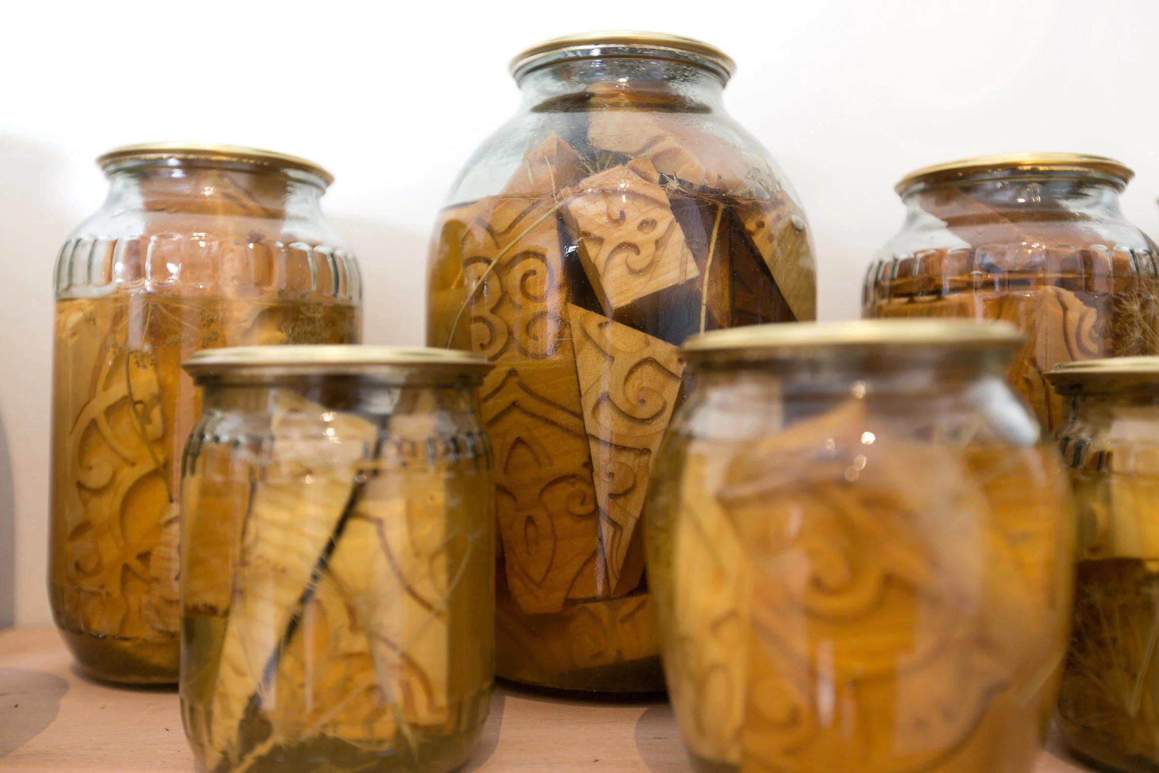 To the next, pickled hand carved wood, 20145 (5).jpg