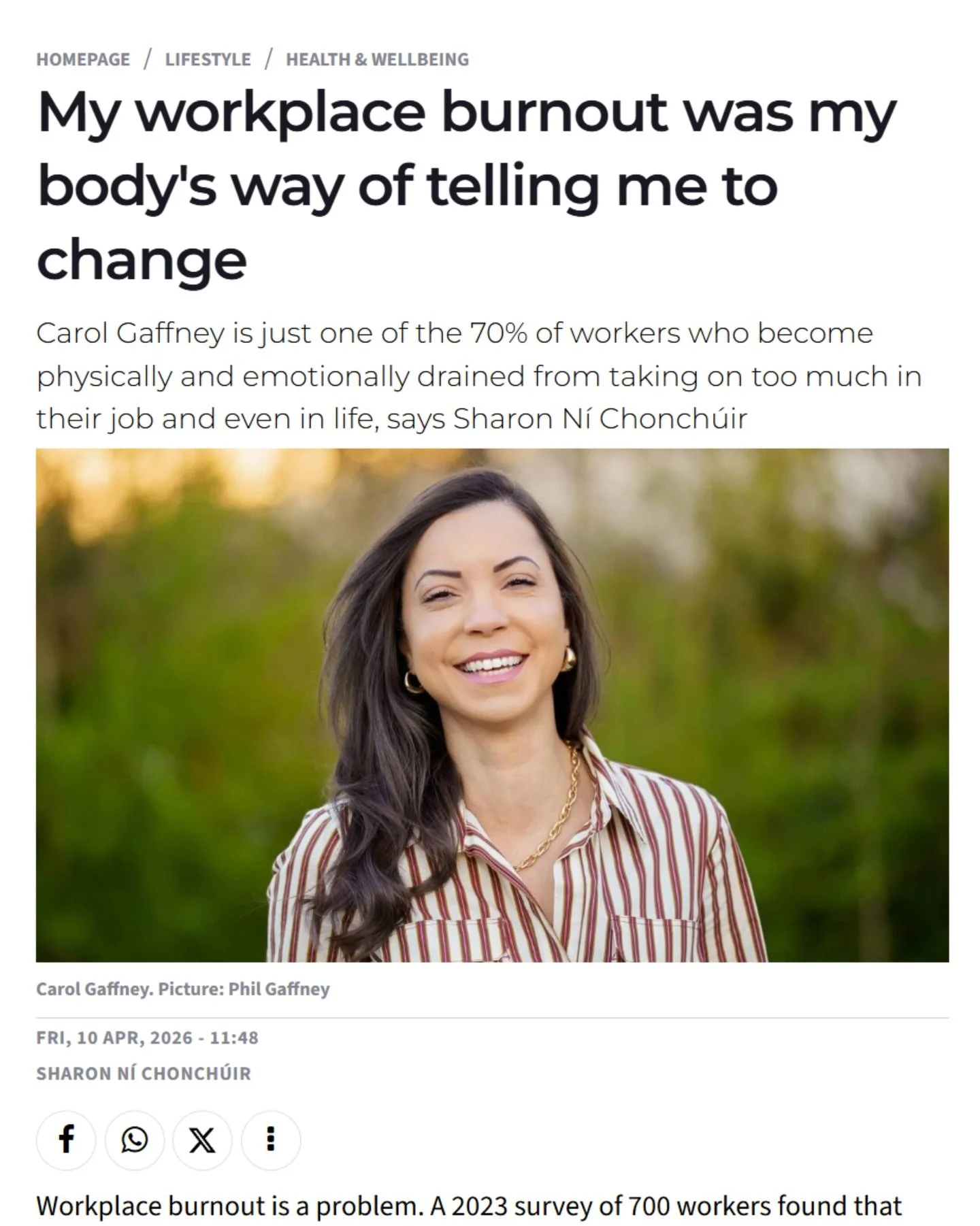 Burnout doesn&rsquo;t look the way you think it does.

It doesn&rsquo;t look like falling apart.

It looks like a full diary. A productive week. A person who seems absolutely fine.

You show up. You deliver. You keep going.

Because you&rsquo;re driv