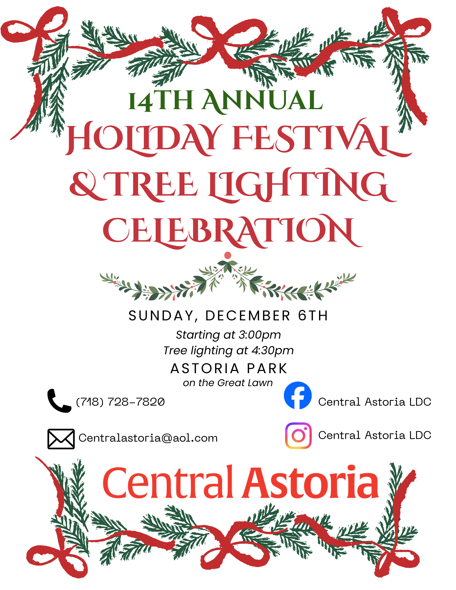 Holiday Festival & Tree Lighting Celebration