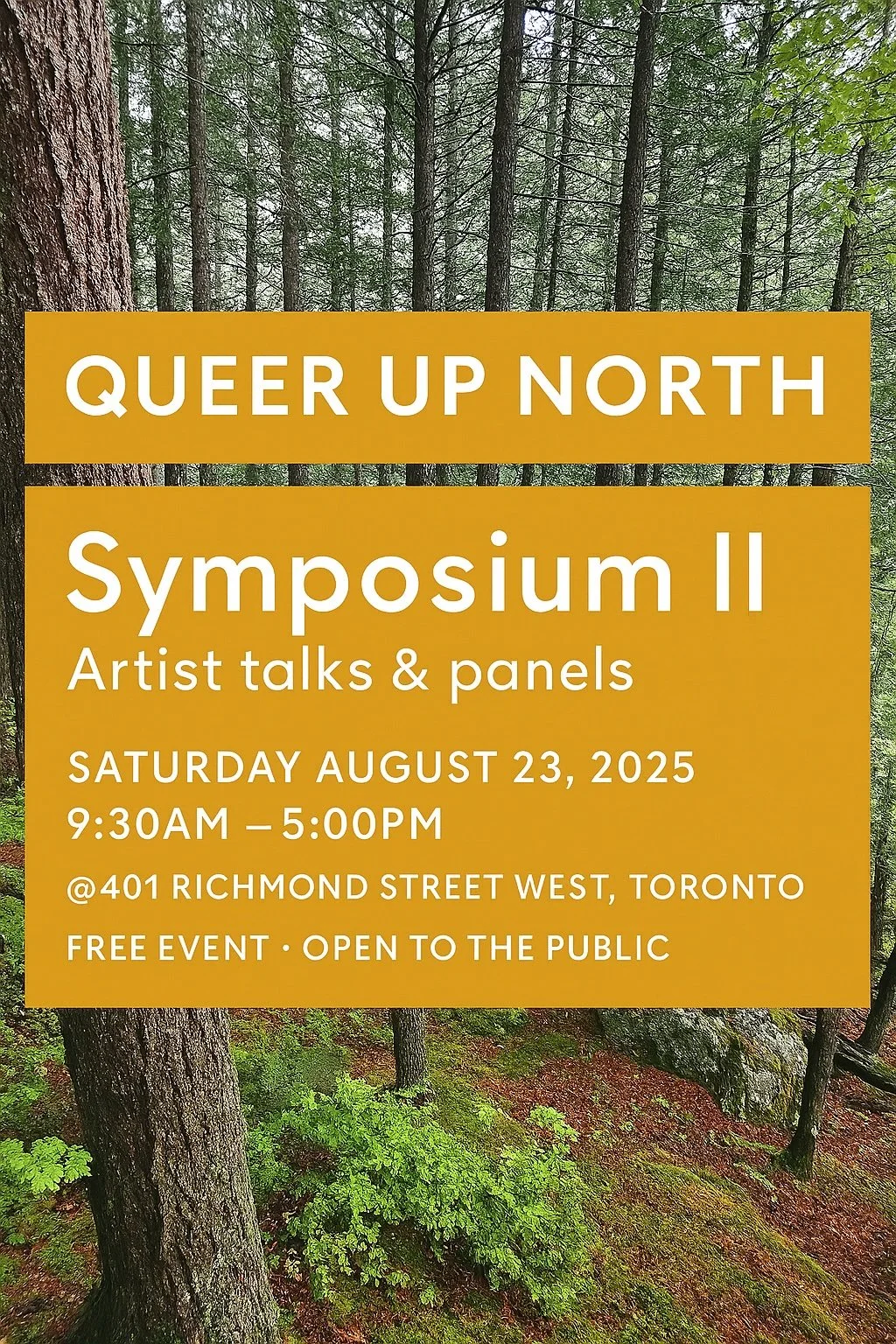 Queer Up North Symposium - Toronto