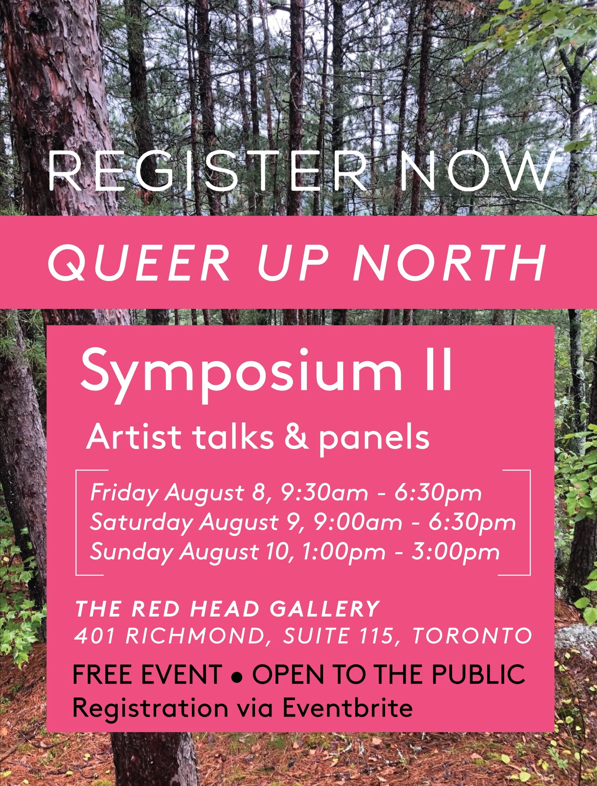 Register for the Symposium FREE through Eventbrite.