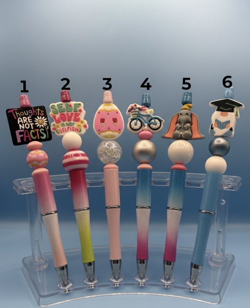 Beaded Pens 1-6