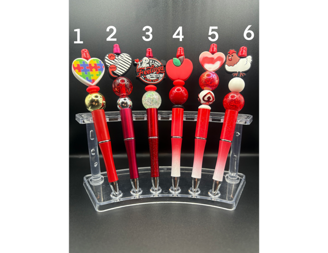 Beaded Pens 1-6