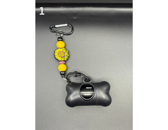 Plastic bag holders for pets (comes with one roll of bags)