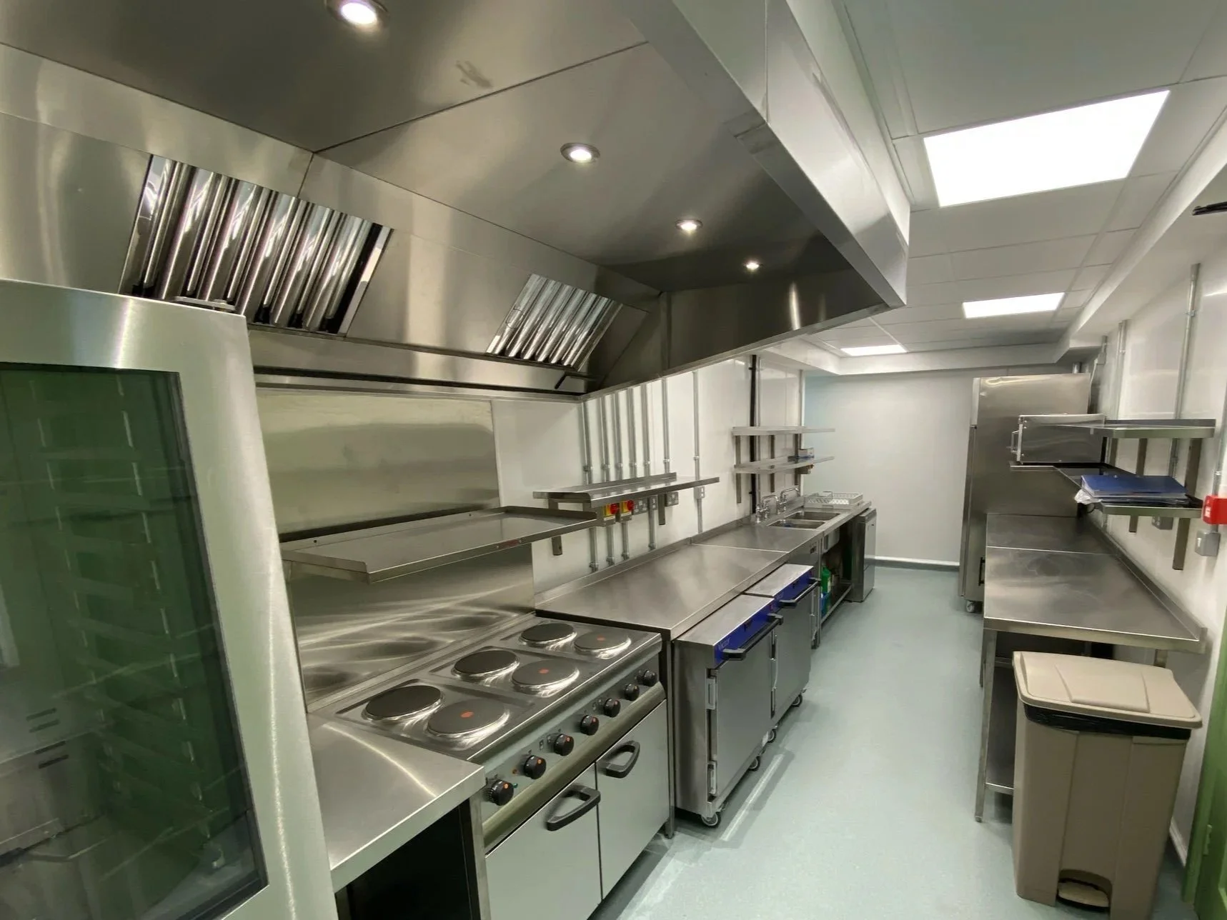 Westminster Cathedral, Commercial kitchen