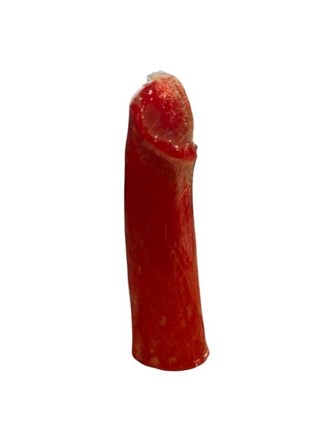 Male Penis Red Candle