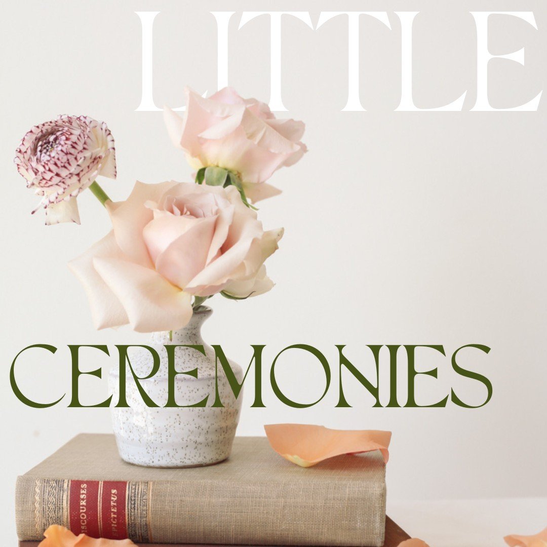LITTLE CEREMONIES gives you access to our unique designs for a smaller budget. Celebrations and gatherings planned for 50 guests or less often don&rsquo;t need the full service approach, but could still use a little flower love. Learn more at the lin