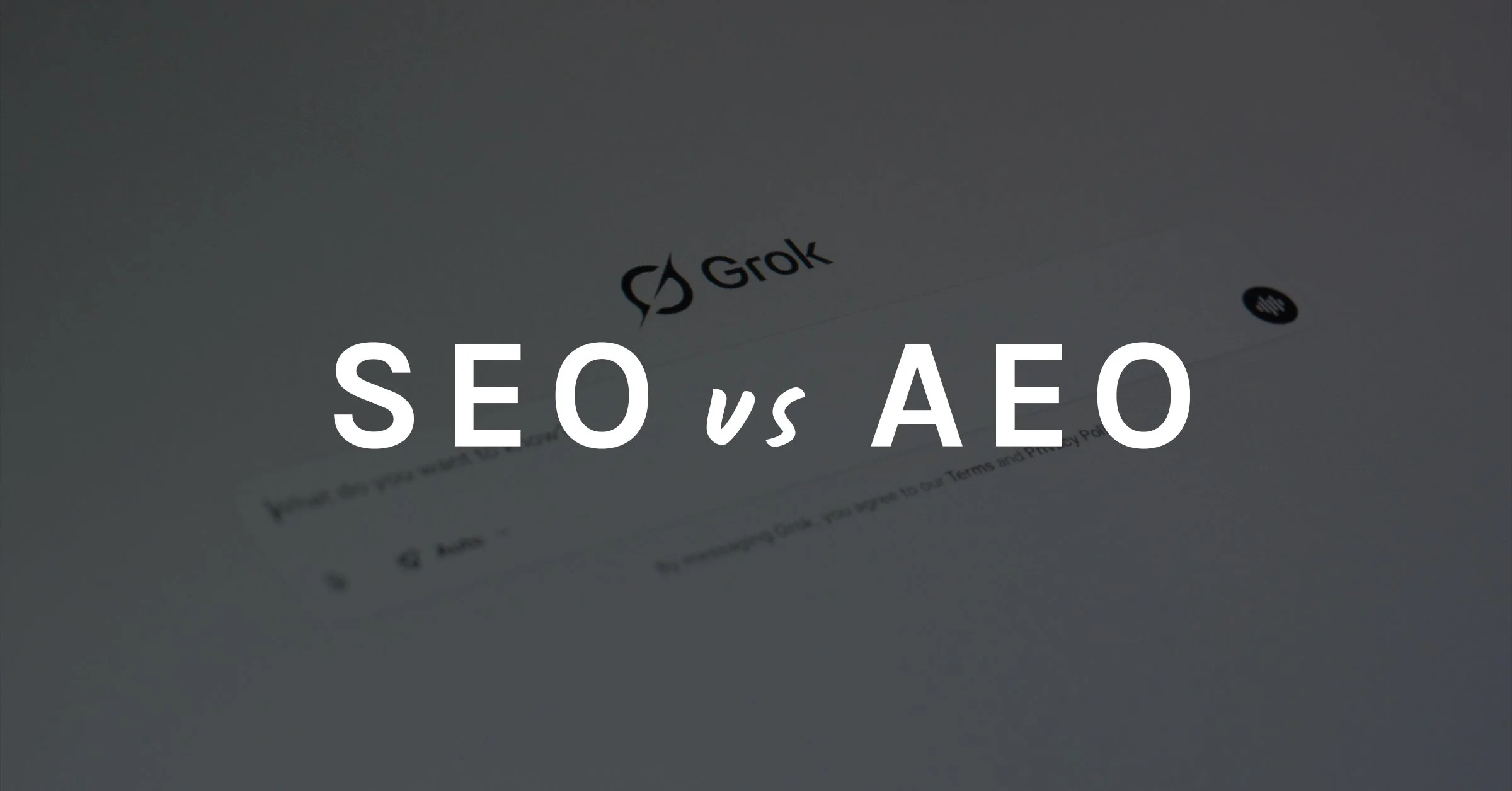 What Is AEO, Is SEO Dead &amp; SEO for Small Businesses in 2026