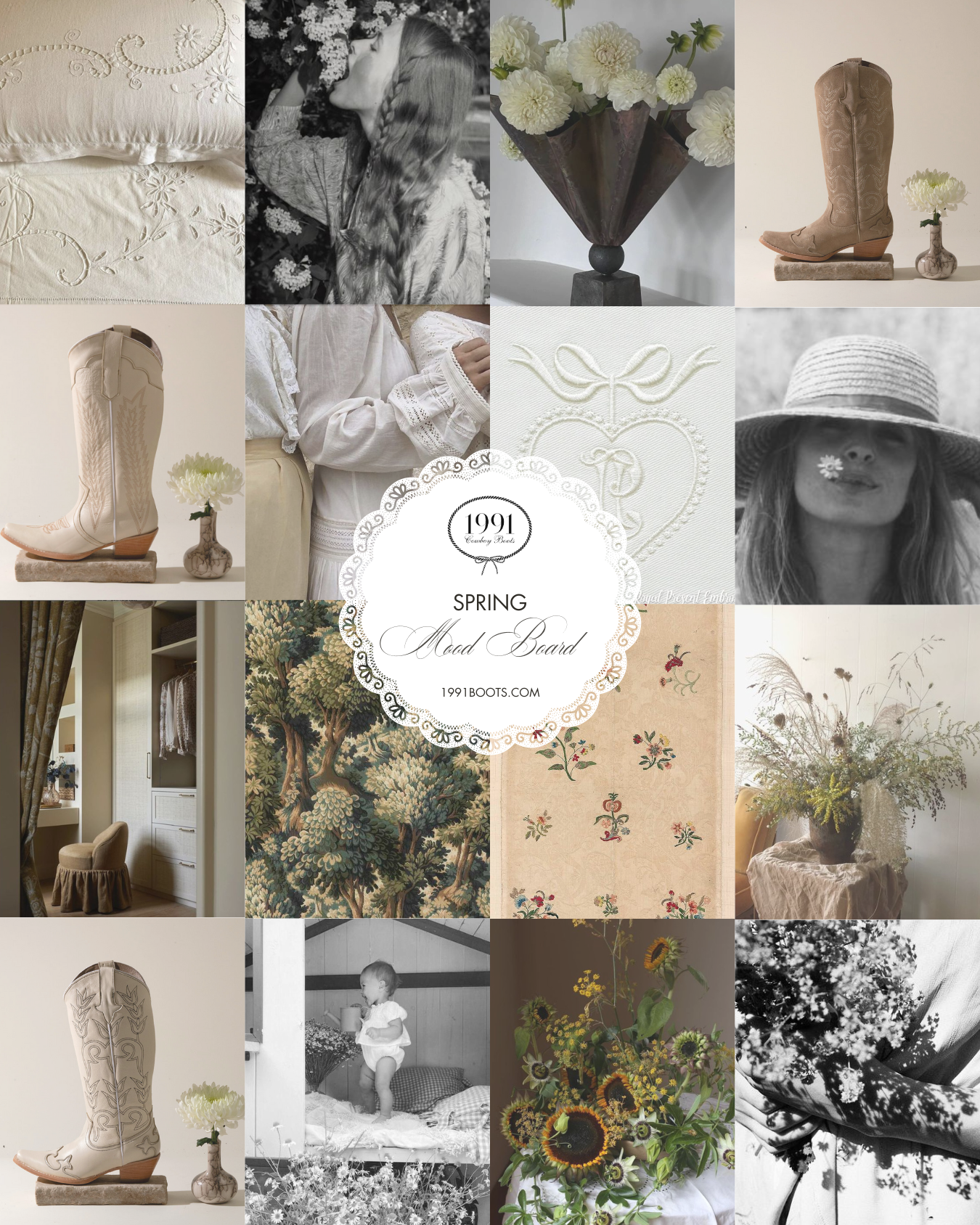 1991 Spring Mood Board