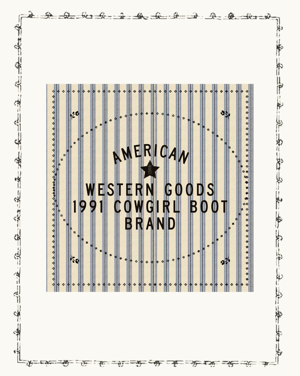 1991 American Goods Wild Rag