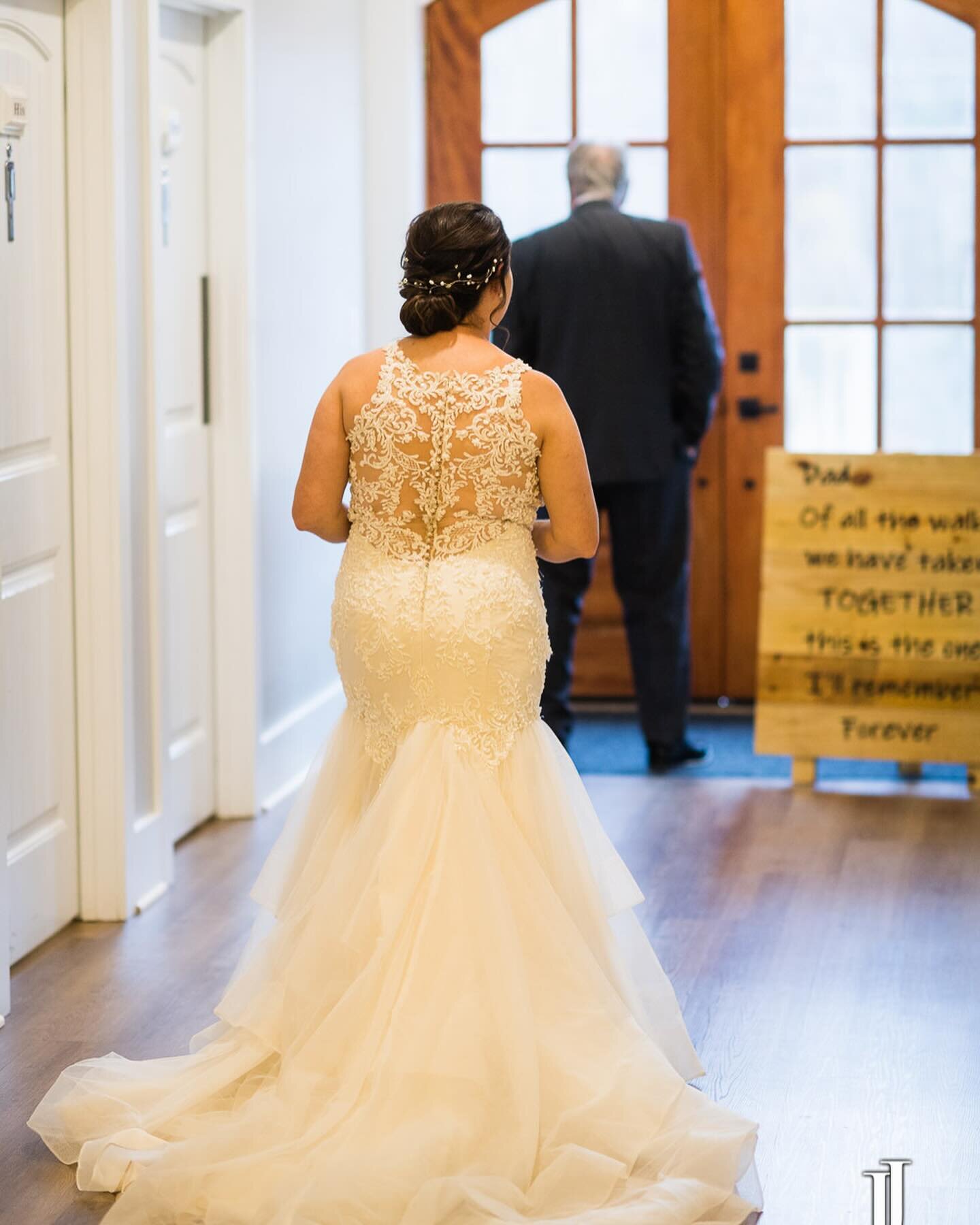 First look with dad, a moment beyond words!