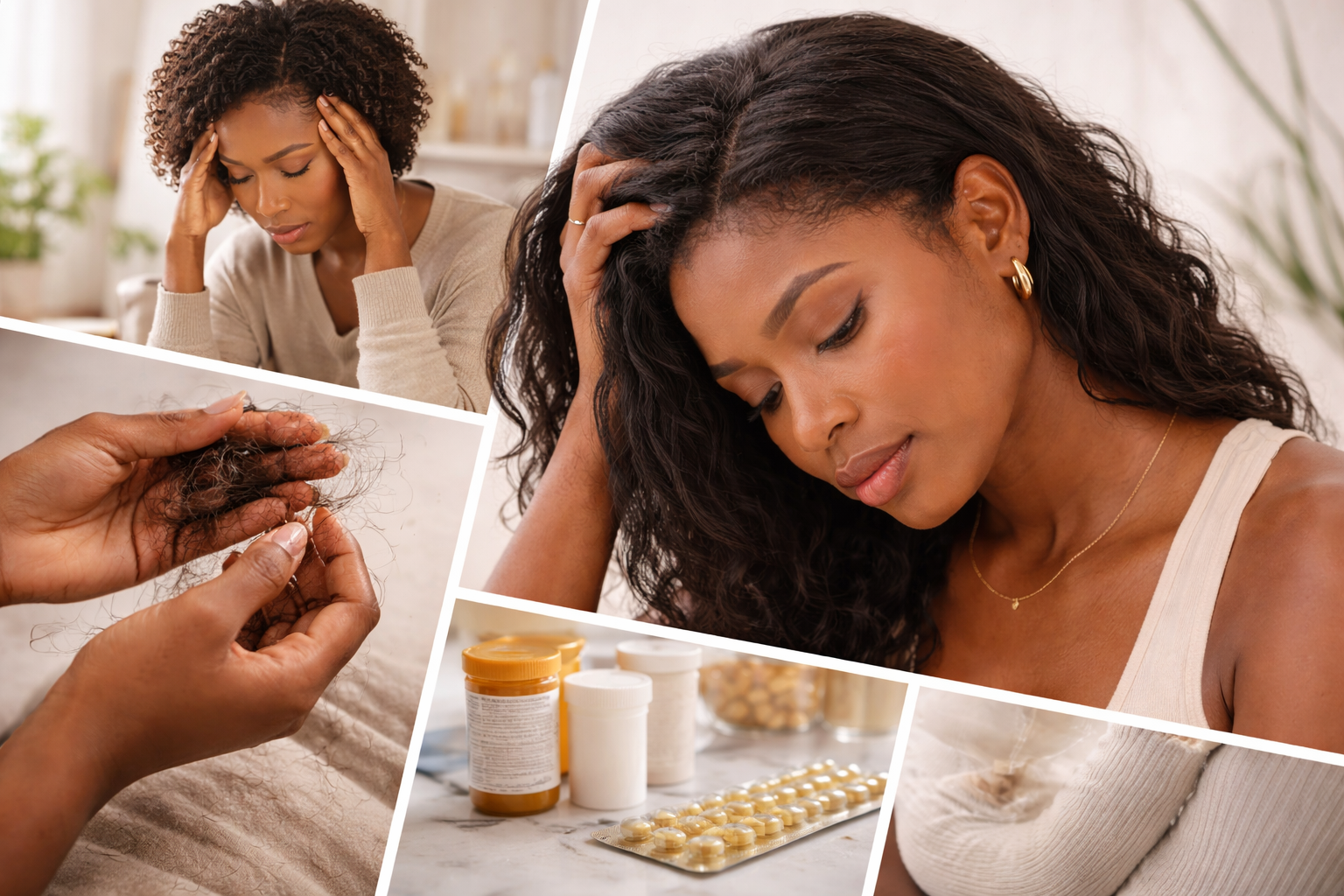 When Hair Loss Isn’t About Hair Care: Stress, Hormones, and Internal Shifts