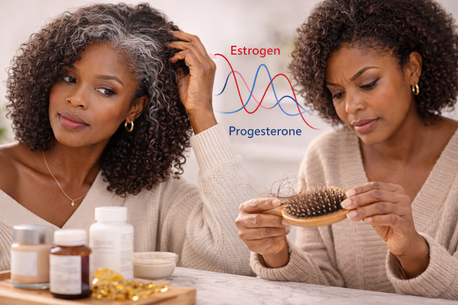 Perimenopause vs Menopause: How Hormonal Shifts Affect Your Hair