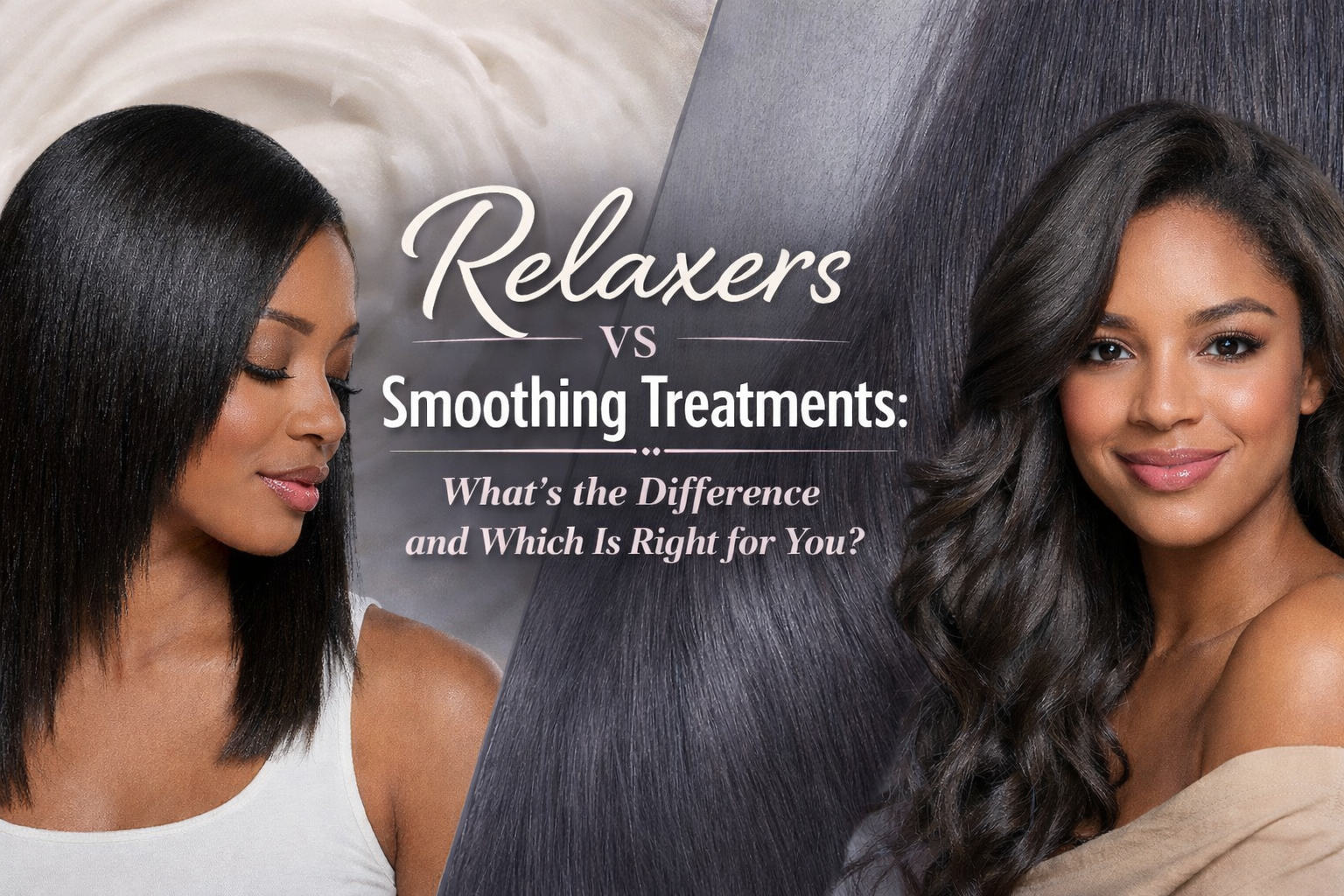 Relaxers vs Smoothing Treatments: What’s the Difference and Which Is Right for You