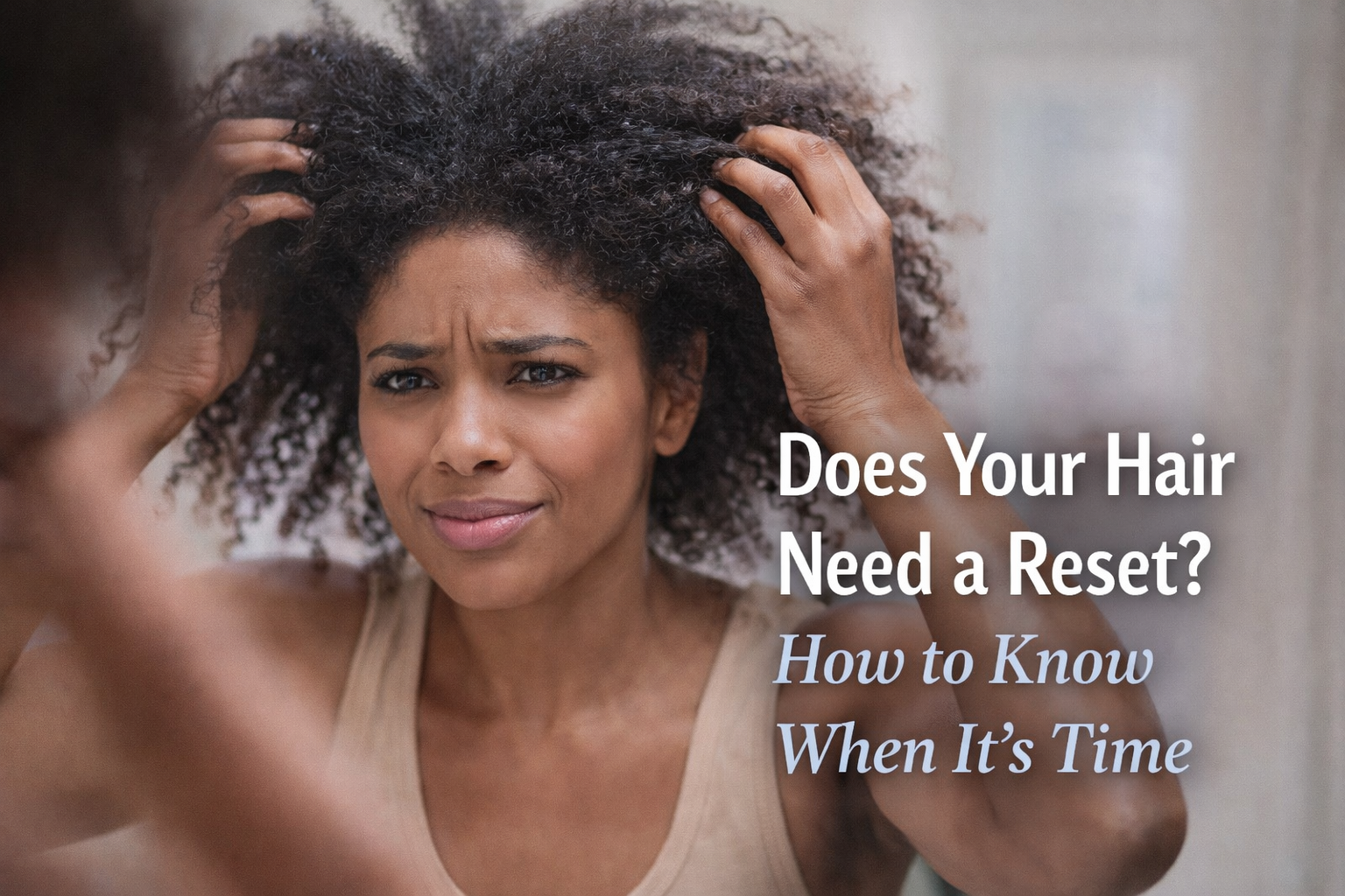 Does Your Hair Need a Reset? How to Know When It’s Time