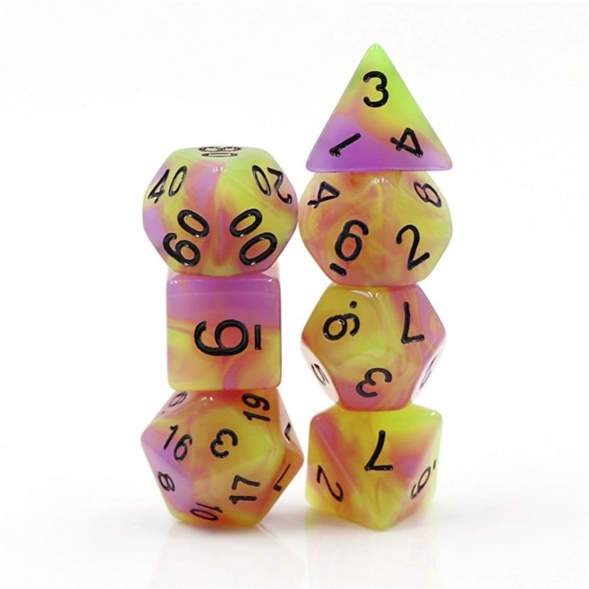 Glow in the Dark Tulip Rpg Dice Set 2.jpg