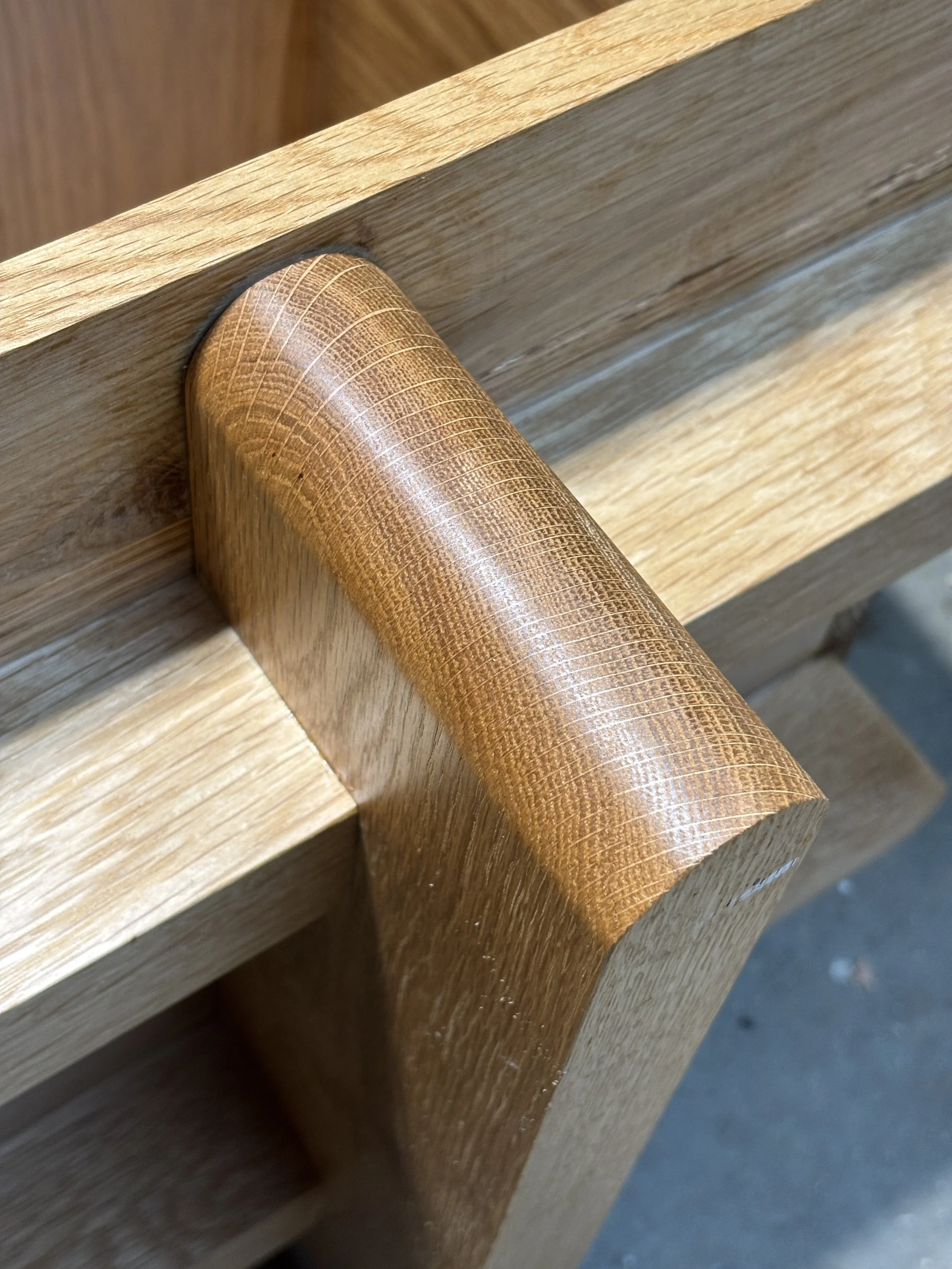 Custom dresser. Designed and fabricated by Solstice Design Studio,