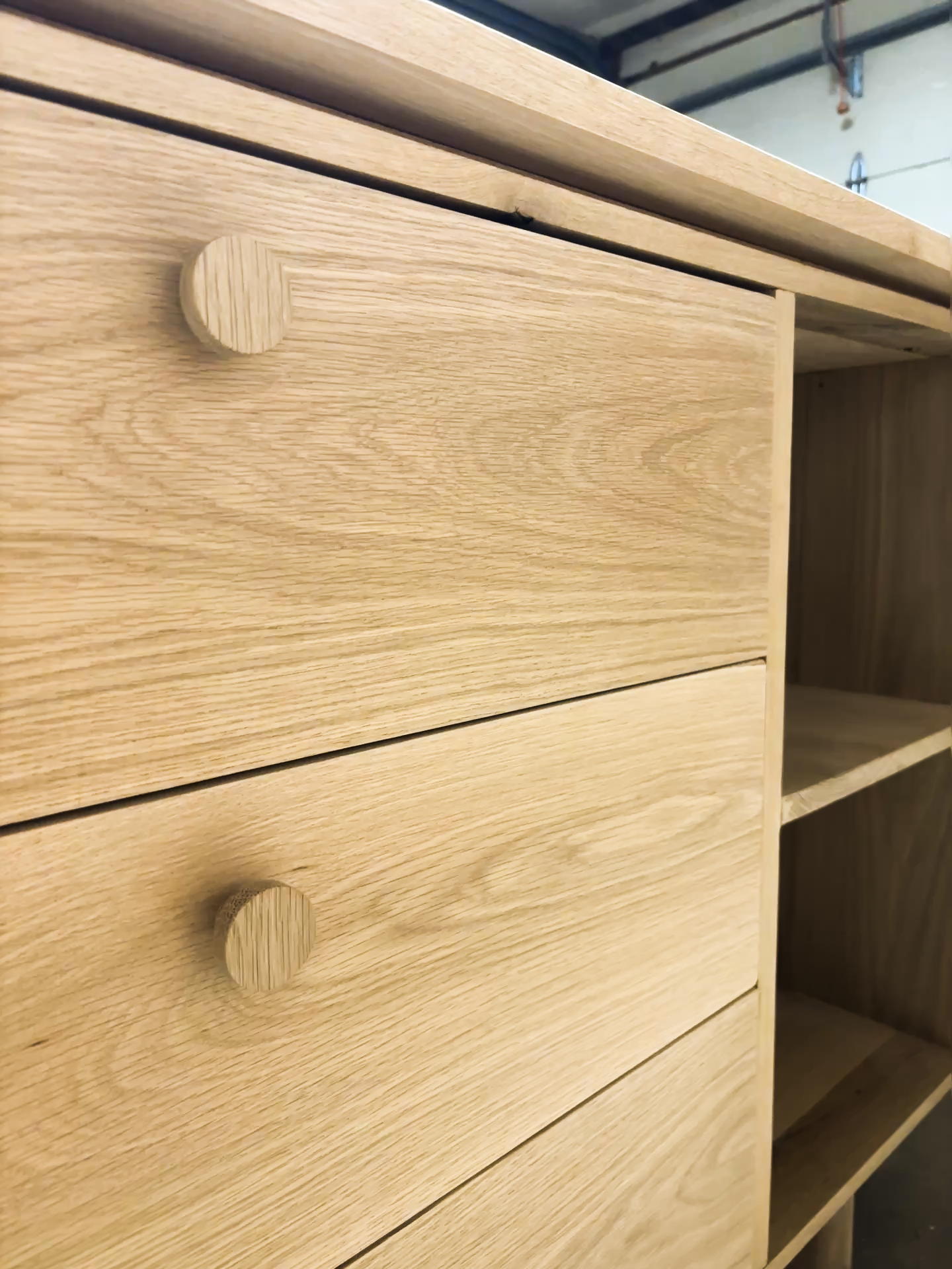 Custom dresser. Designed and fabricated by Solstice Design Studio,