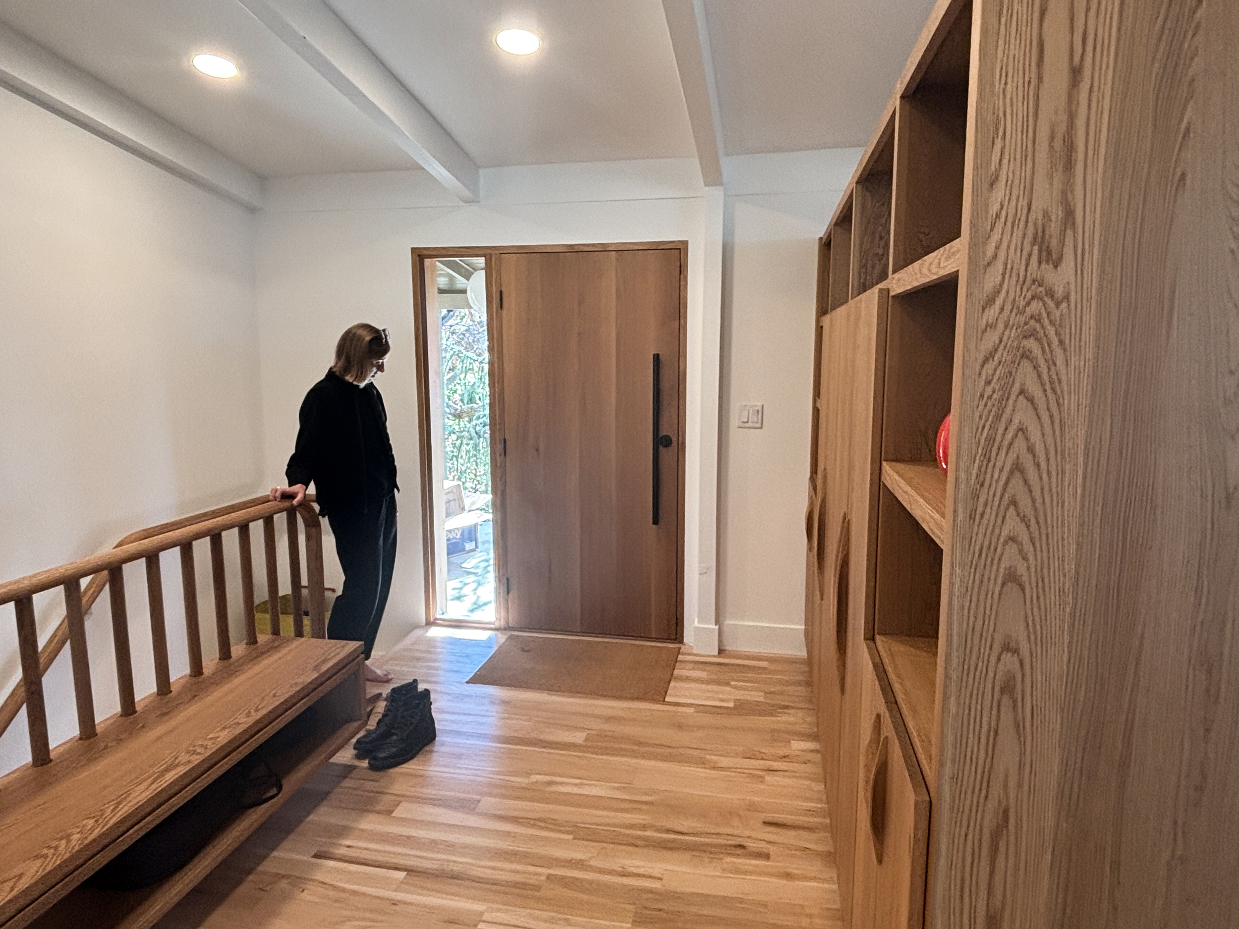 Remodel of Cottonwood Heights Utah Residence with custom furniture and millwork designed by Solstice Design Studio in collaboration with Britt Cosgrove and Reforest Furniture.