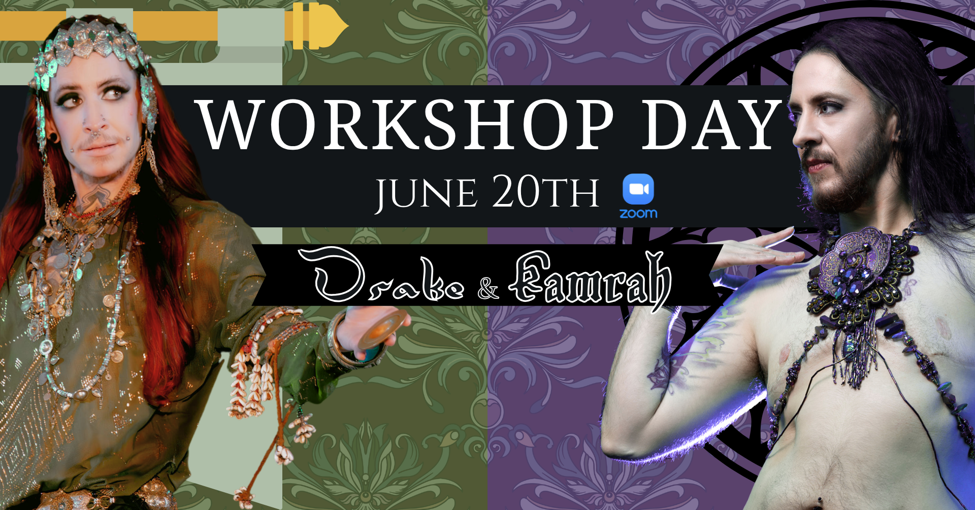 Fusion de Pátina: Virtual Workshop Day with Drake and Kamrah