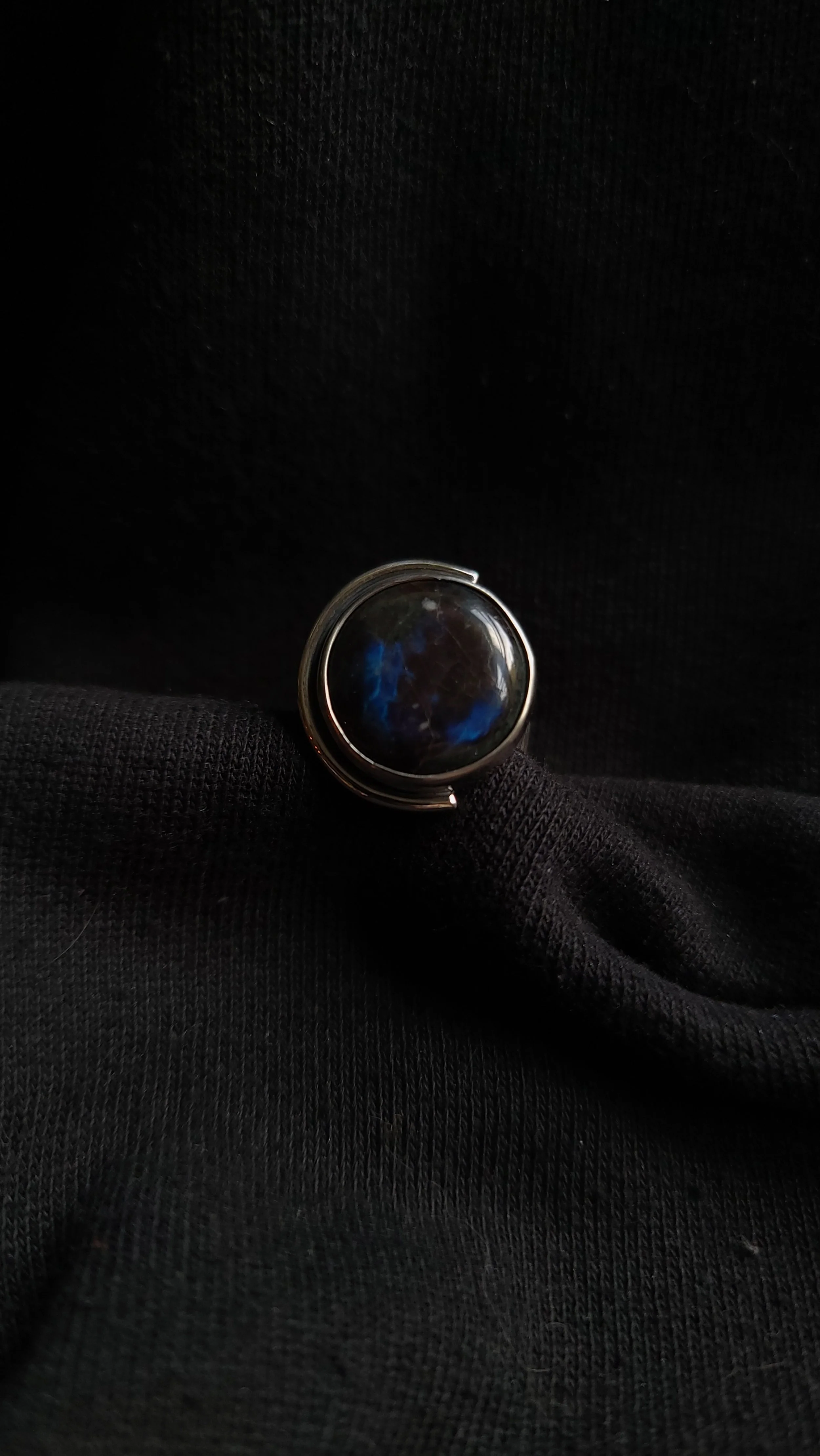 Labradorite du Québec round 16mm, 7.5