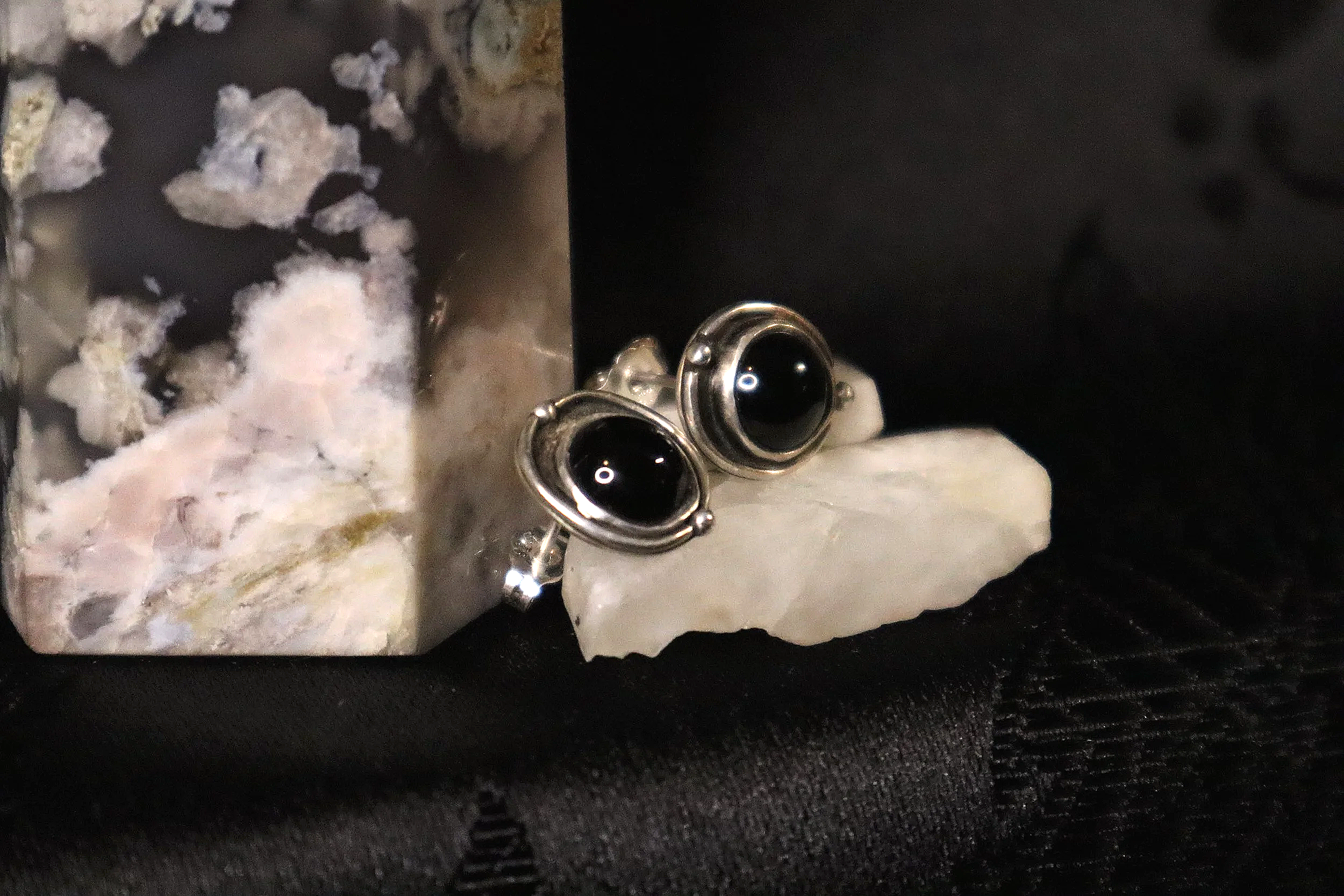 Boucle d'oreilles- Rondes