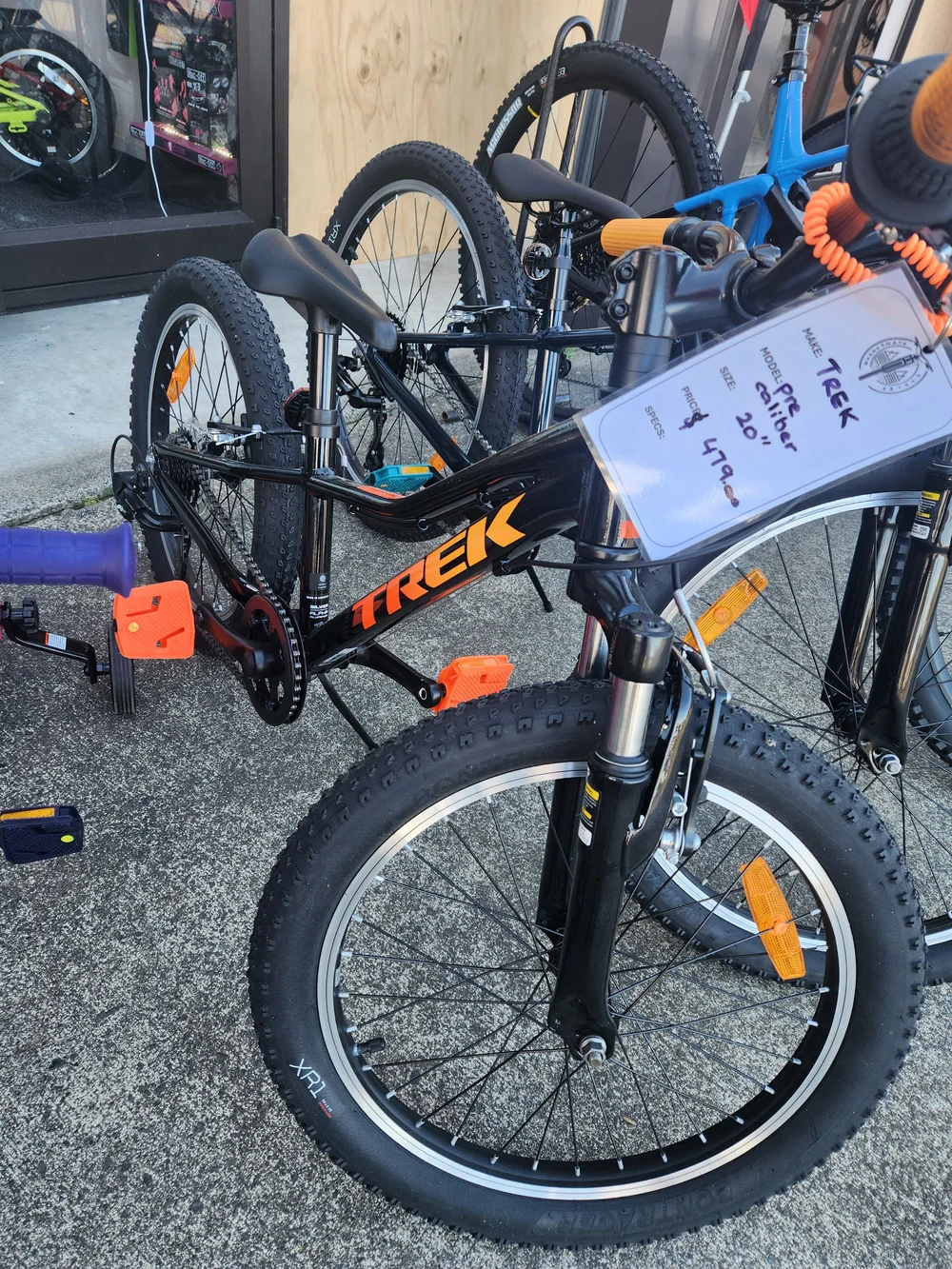 trek 20 inch bicycle Precaliber 20" 7 Speed Its a great transition model from training wheels Whangamata Cycles