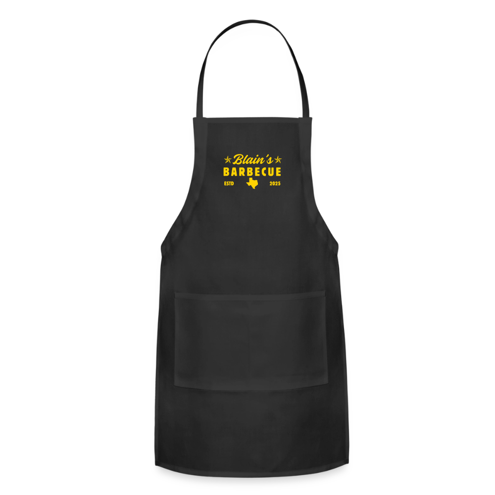 Blains BBQ Burnt End Black Apron