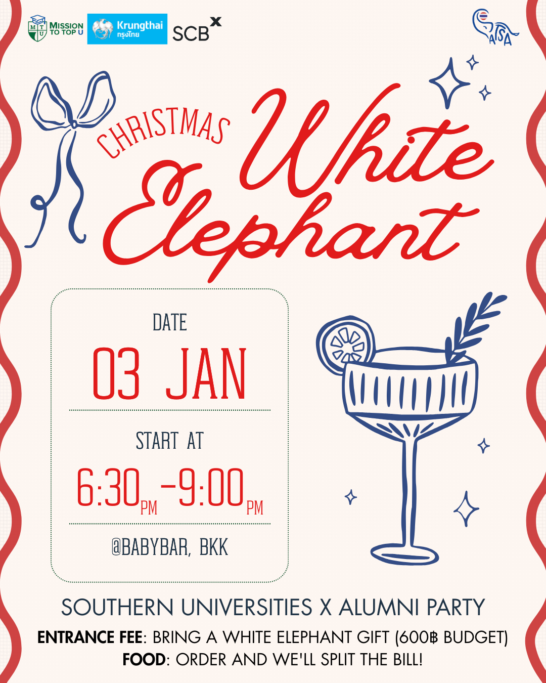 White Elephant (Alumni x Undergrad Dinner)
