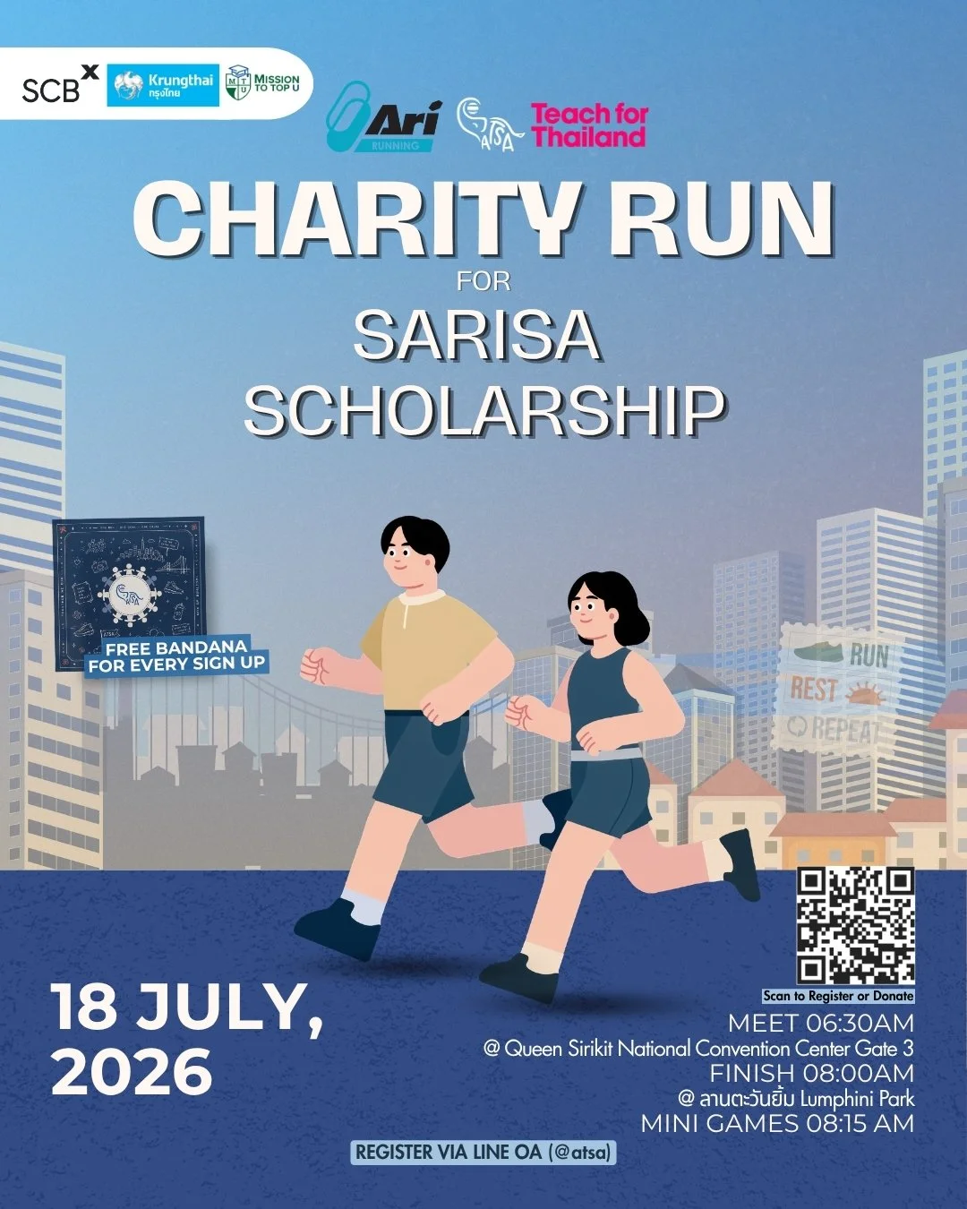 Charity Run for Sarisa Scholarship