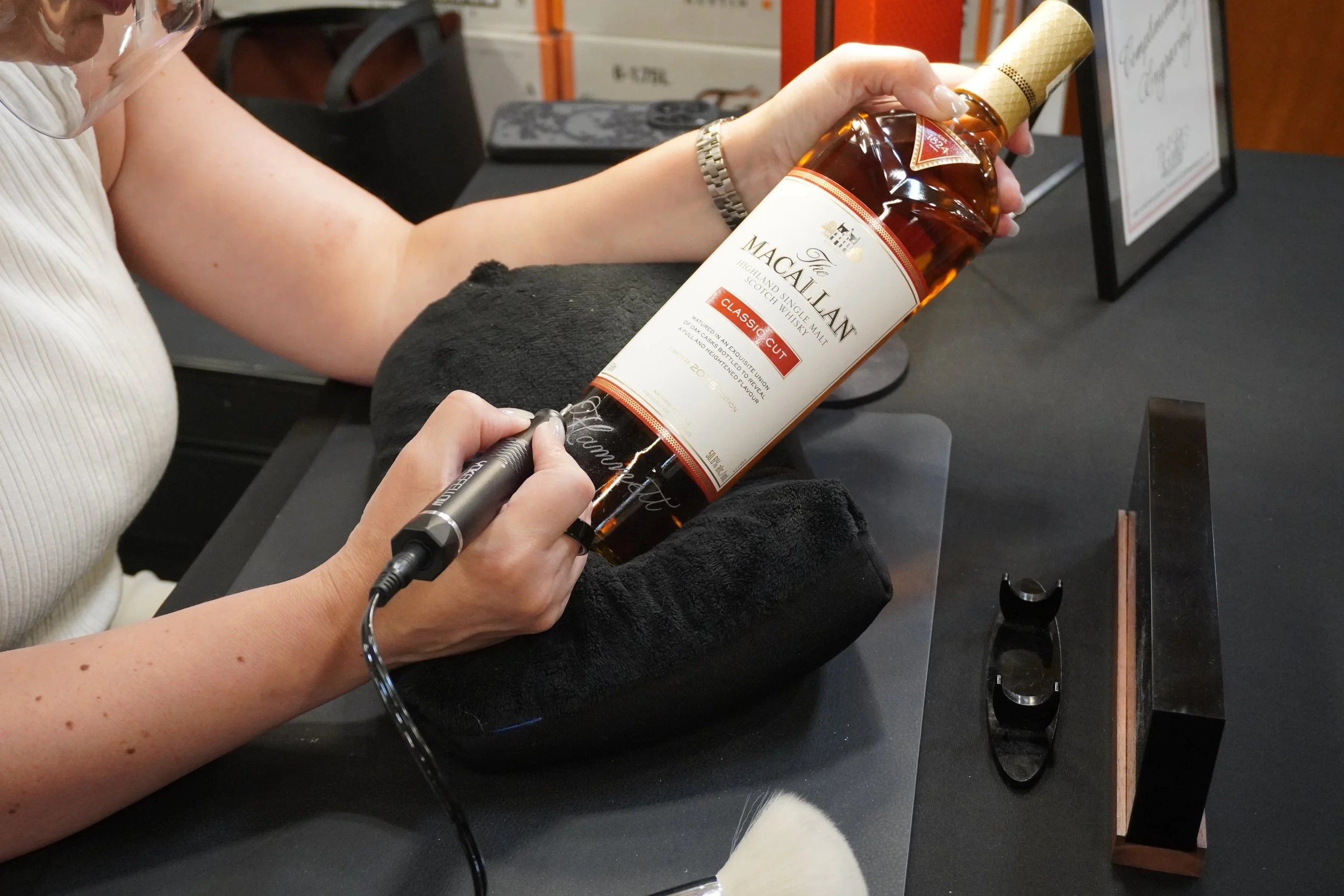 Macallan engraving event