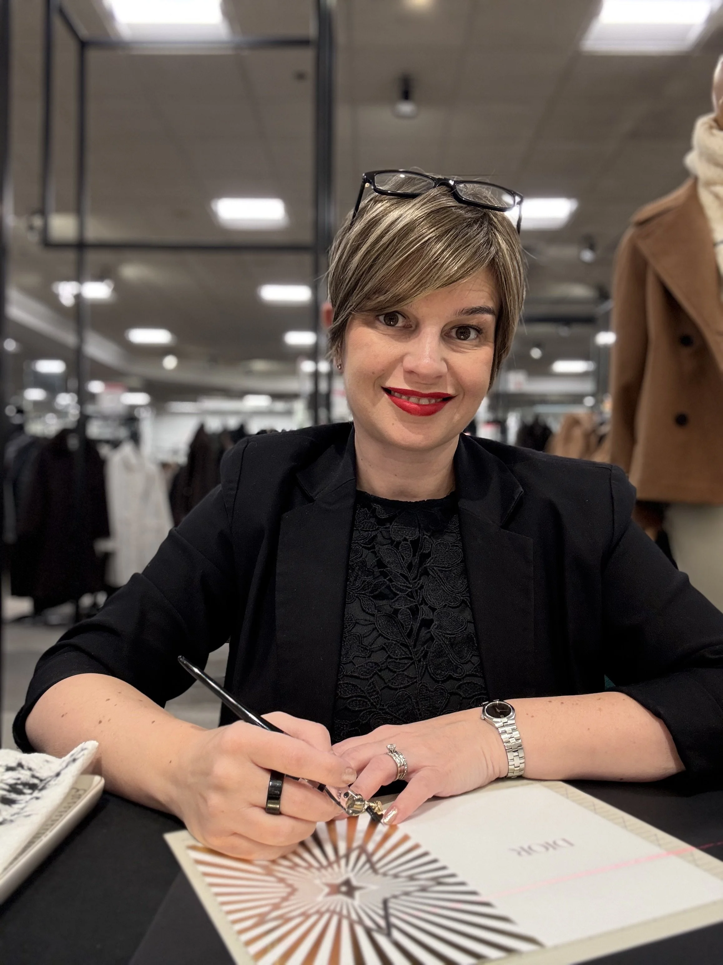 Live Event Calligraphy at Dior