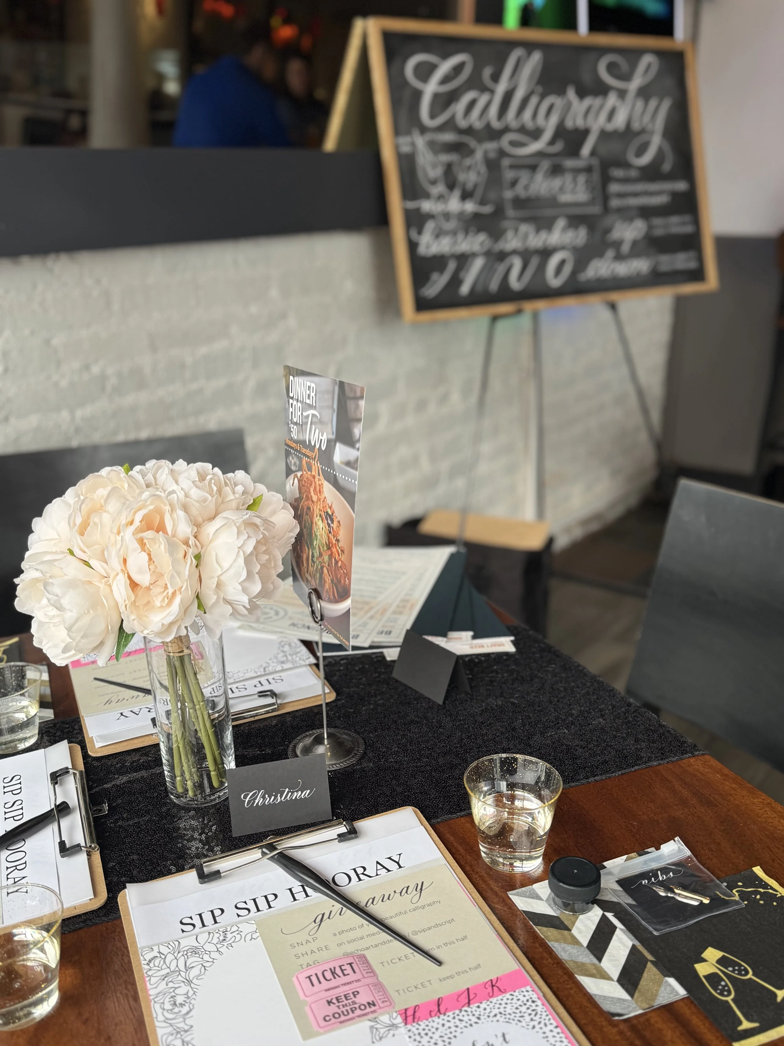 Modern Calligraphy for Beginners Boston