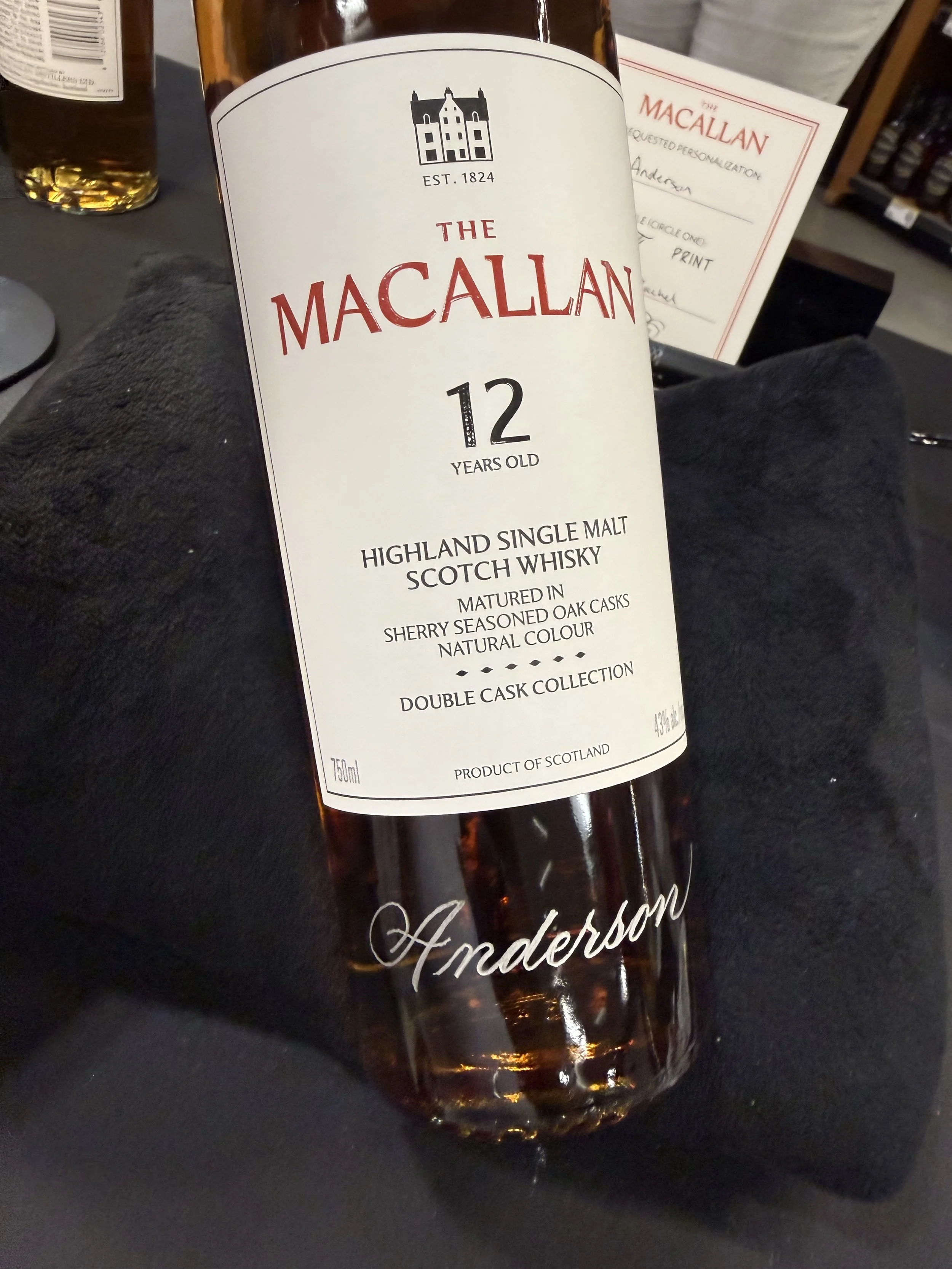Macallan engraving event