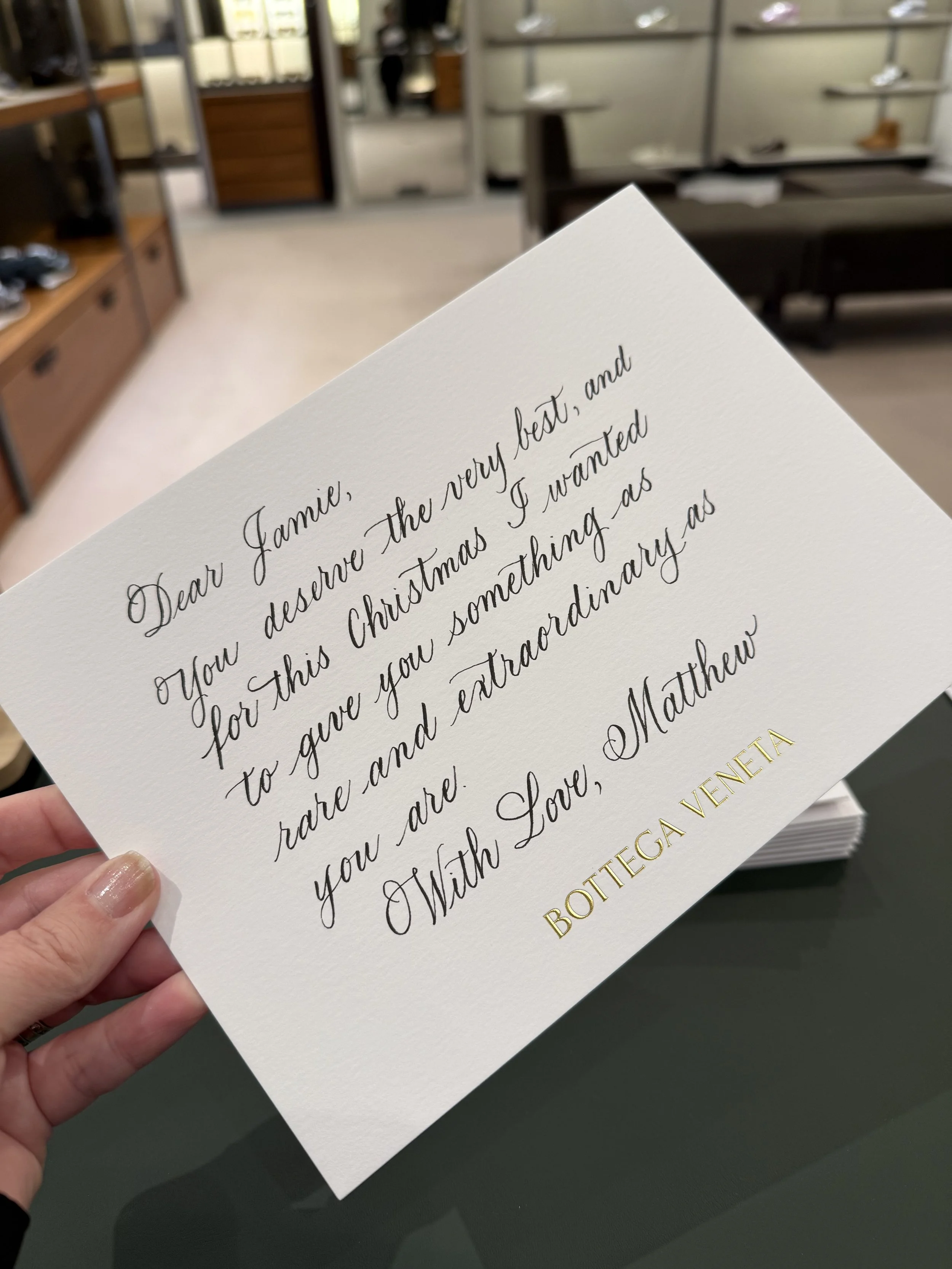 Live Calligraphy Event