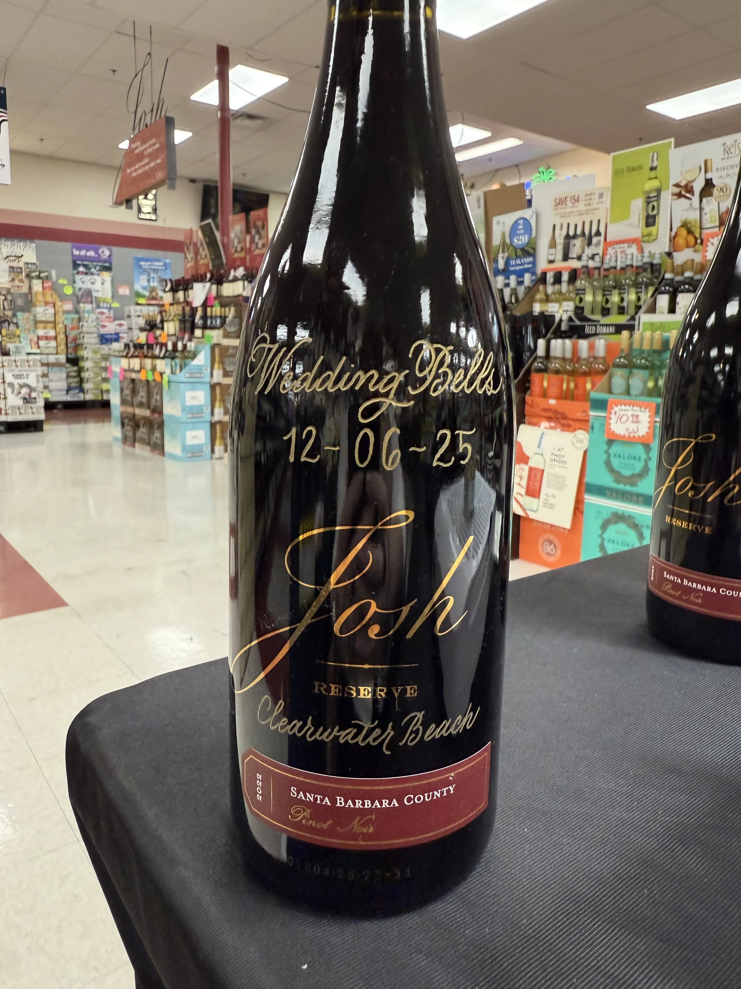 Calligraphy Live Event Engraving