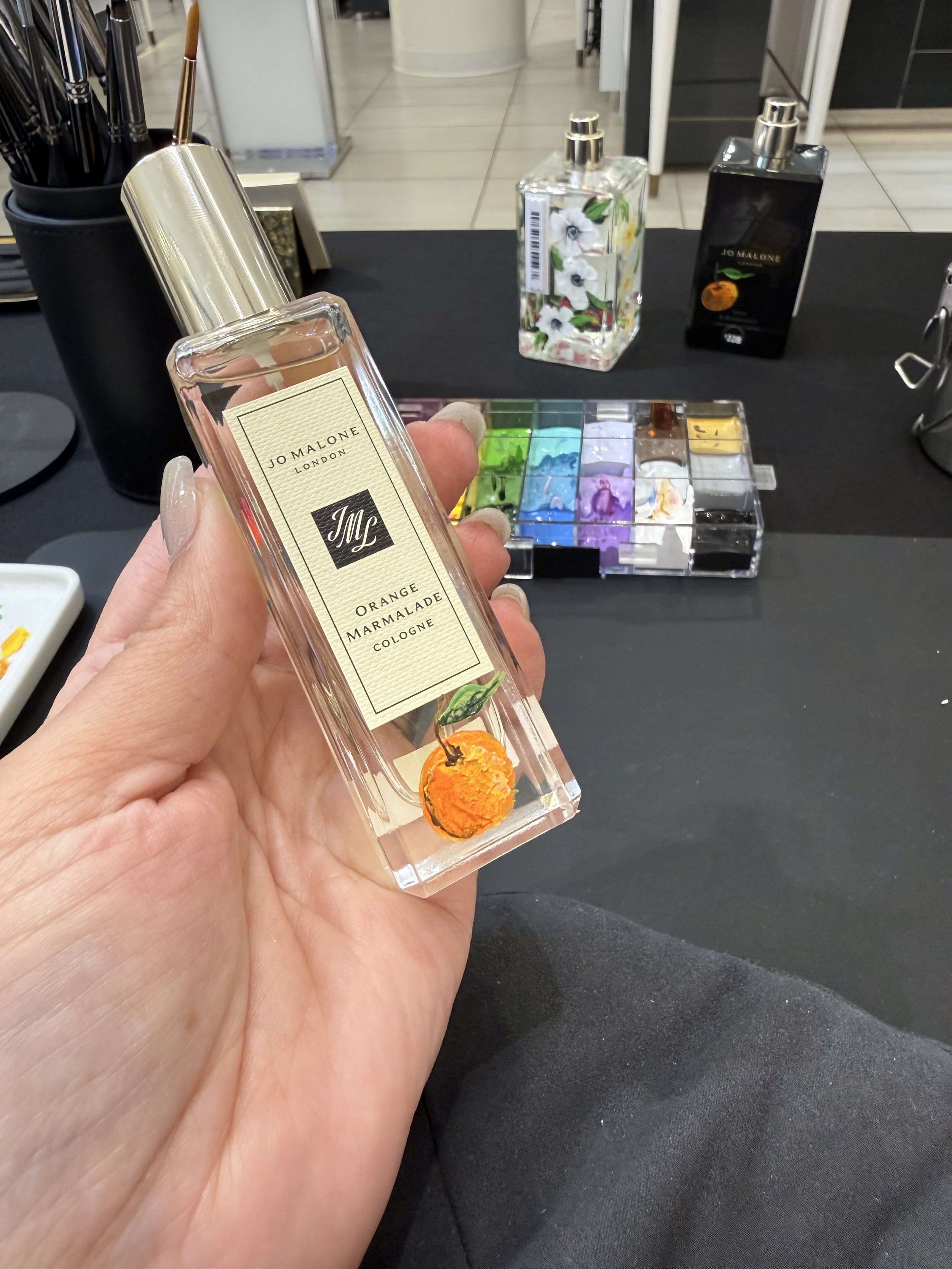 Live Bottle Painting