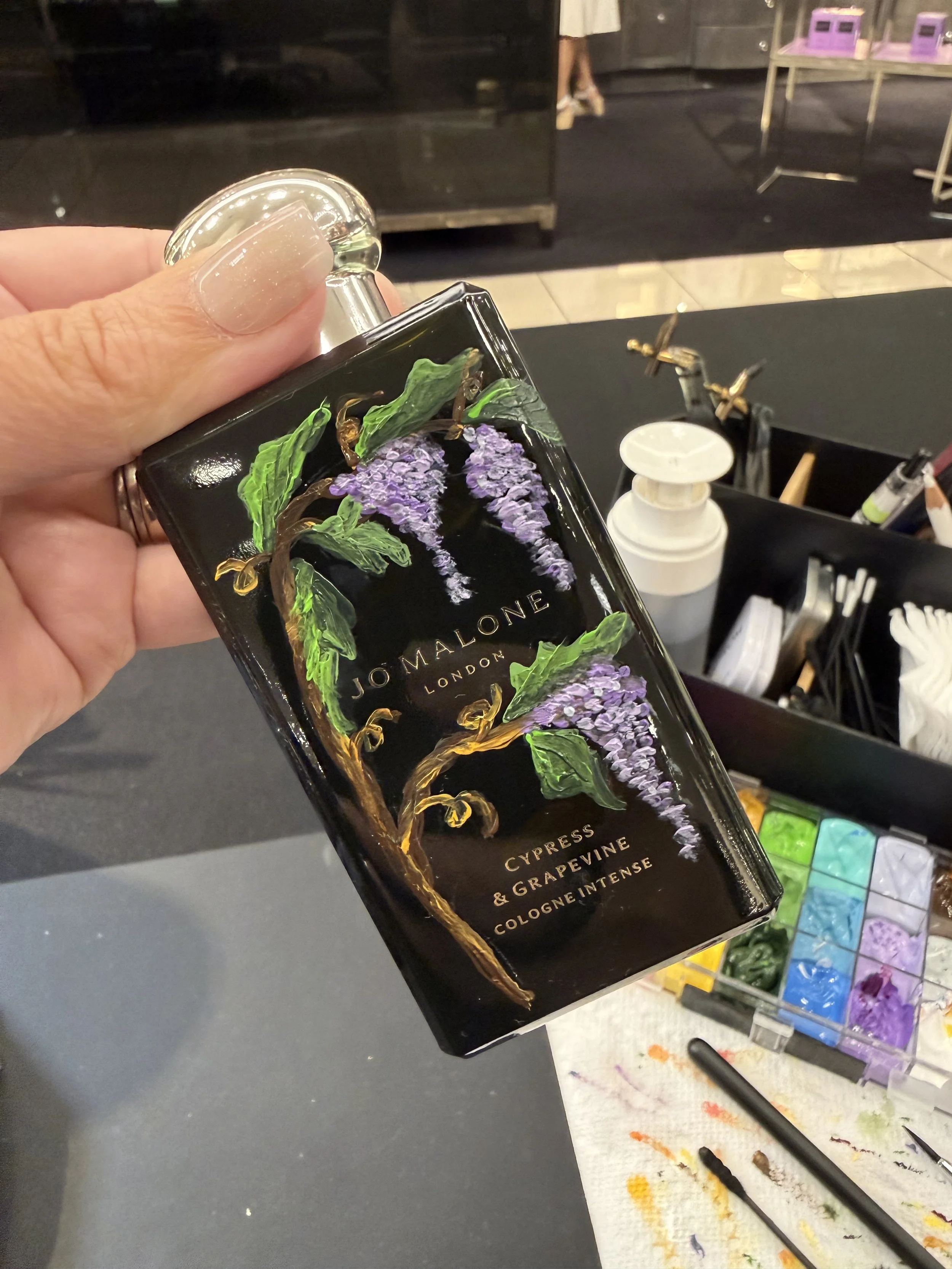 Live Bottle Painting