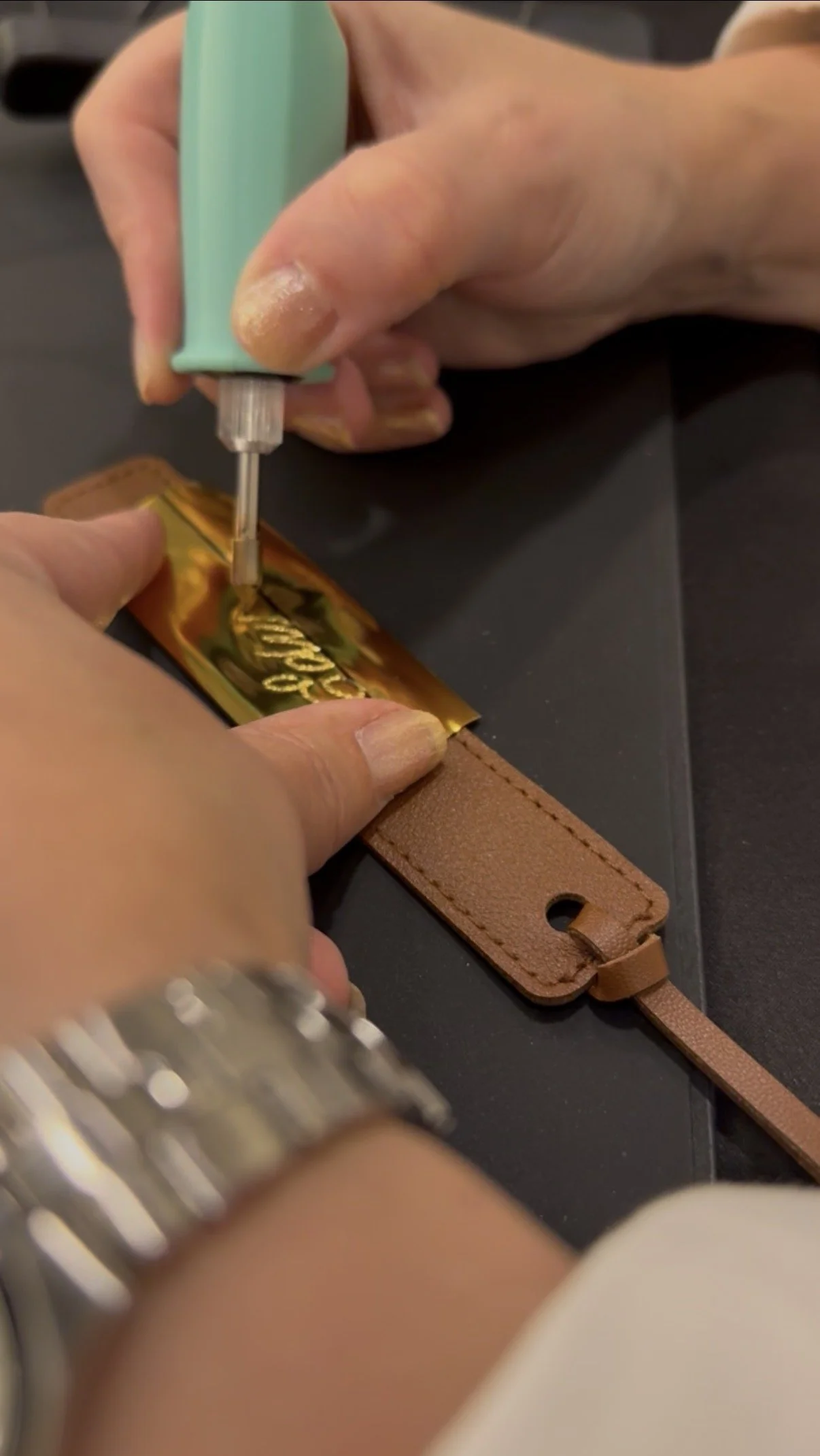 Live Hot Foiling