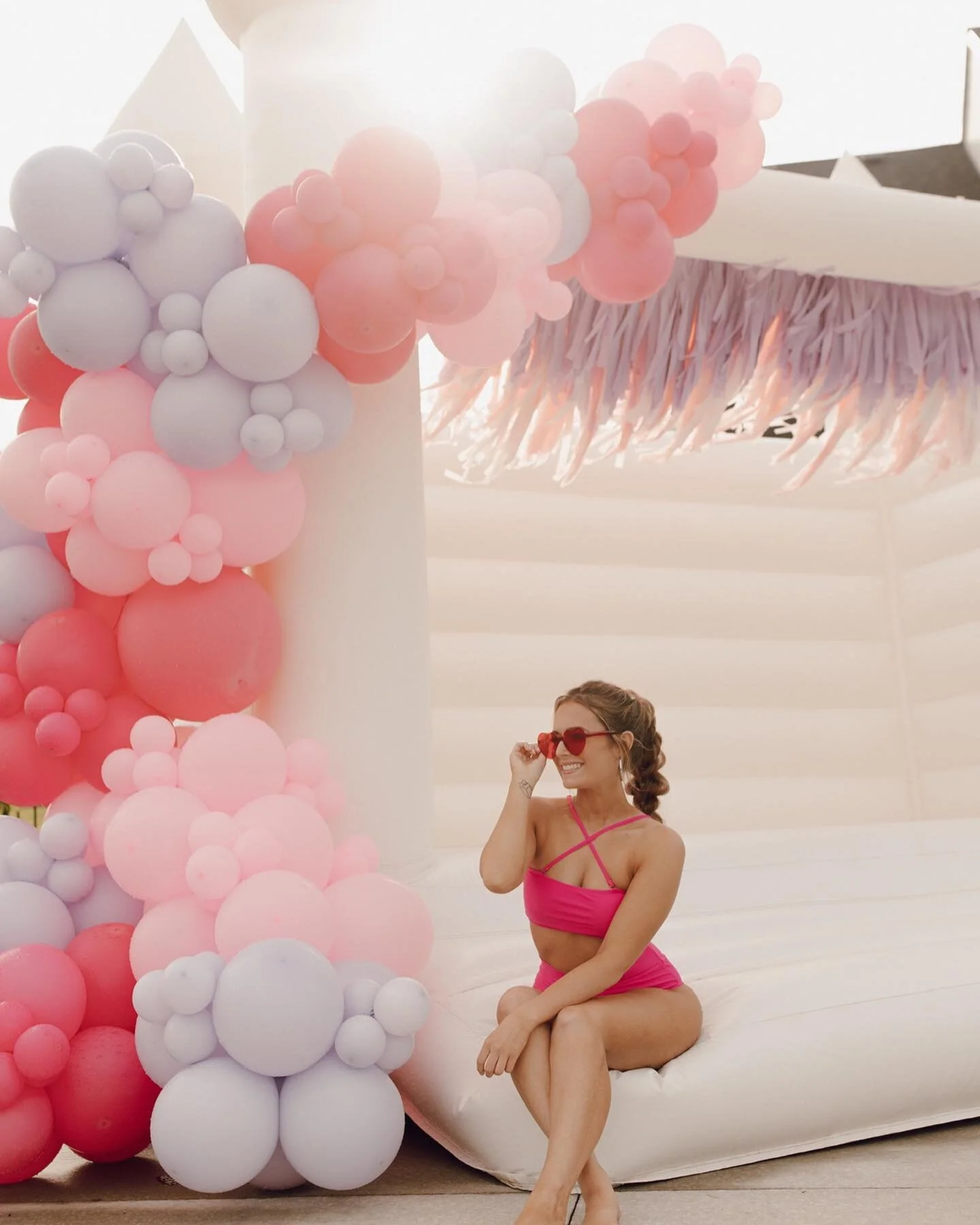 Wearing pink on Wednesdays, making 'fetch' happen, and serving Kalteen Bars! You can sit with us! 
💓🌸🎀💞👛 If you haven&rsquo;t seen Mean Girls yet, go watch it. If you haven&rsquo;t booked our Joss Bouncer for your next party yet, go book it. 😉
