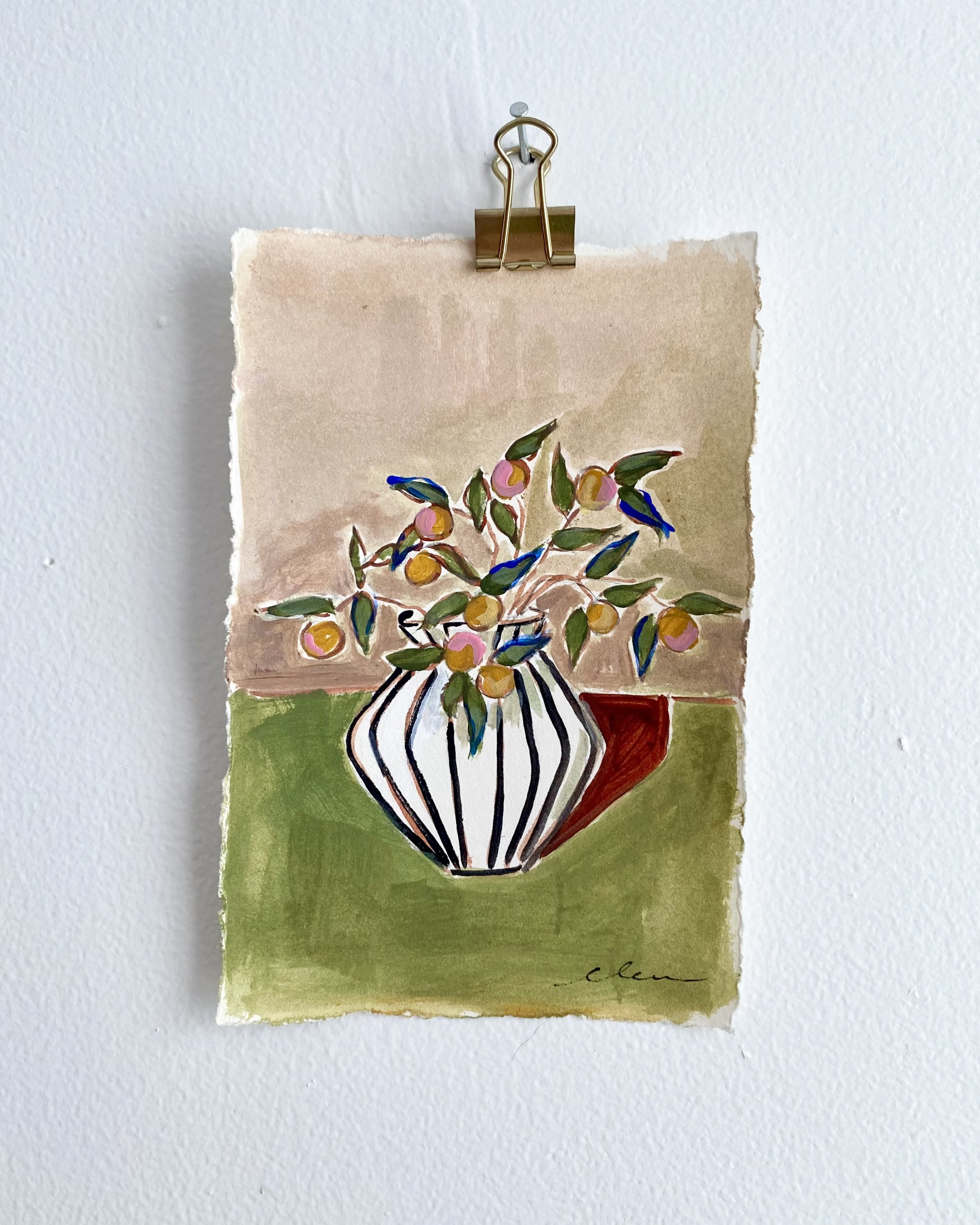 "Orange Branches No. 4"