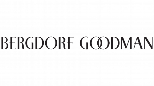 Bergdorf Goodman logo in black on a white background.