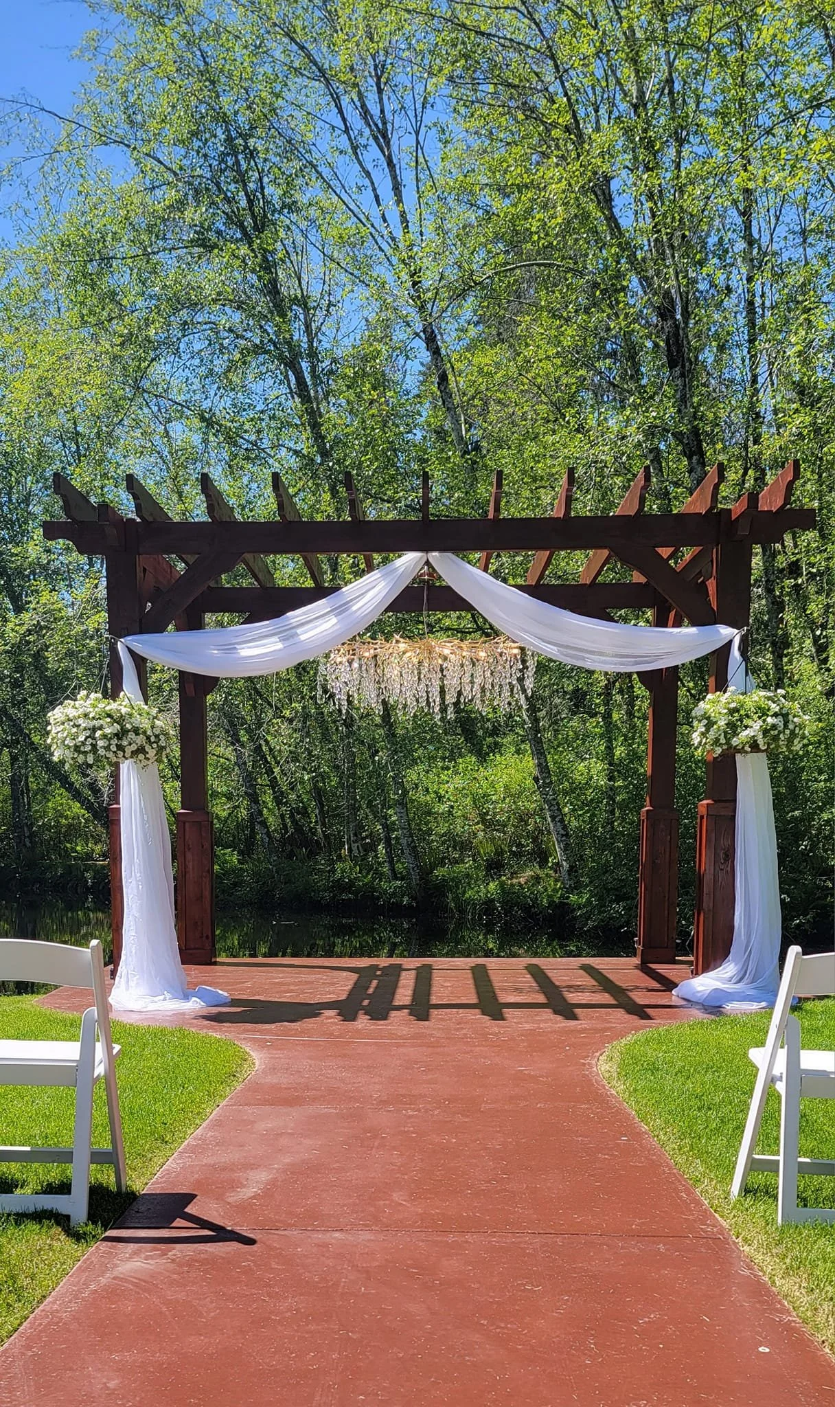Arbor Draping Option 3