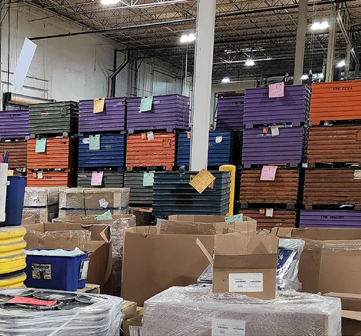 WorkinProgress in a Metal Finishing Factory — Best UWB RTLS Solution