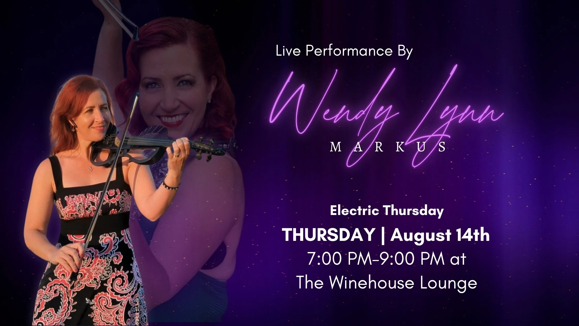 Electric Thursday: Wendy Lynn Markus