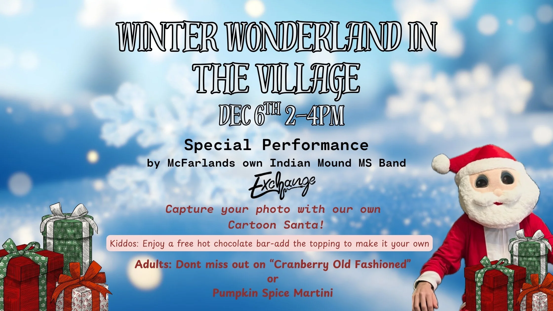 Winter Wonderland in the Village