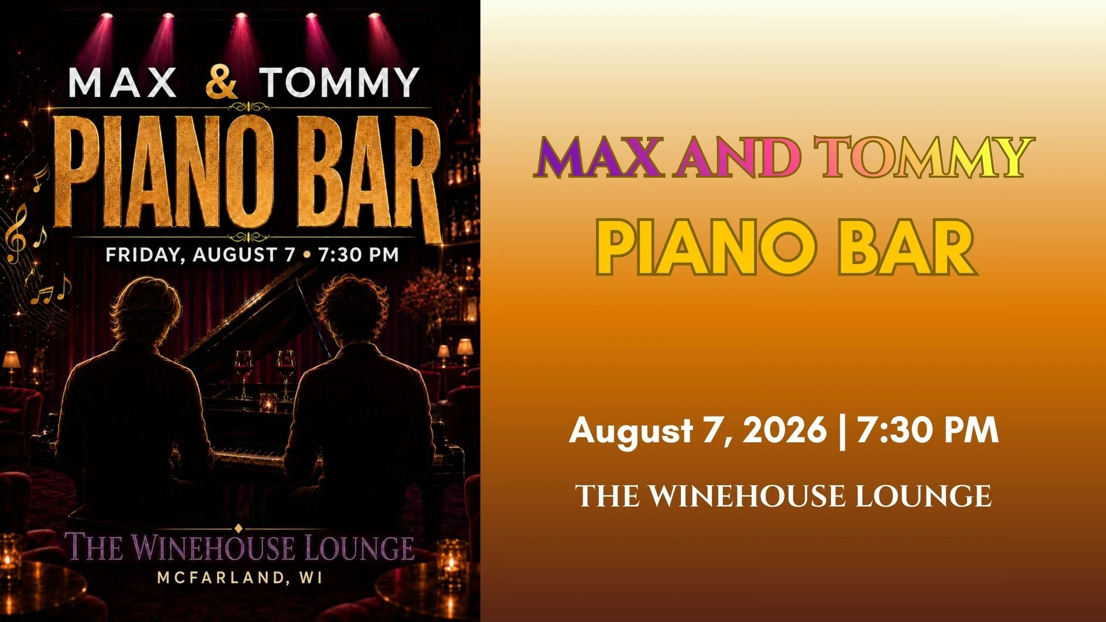 Max & Tommy Piano Bar